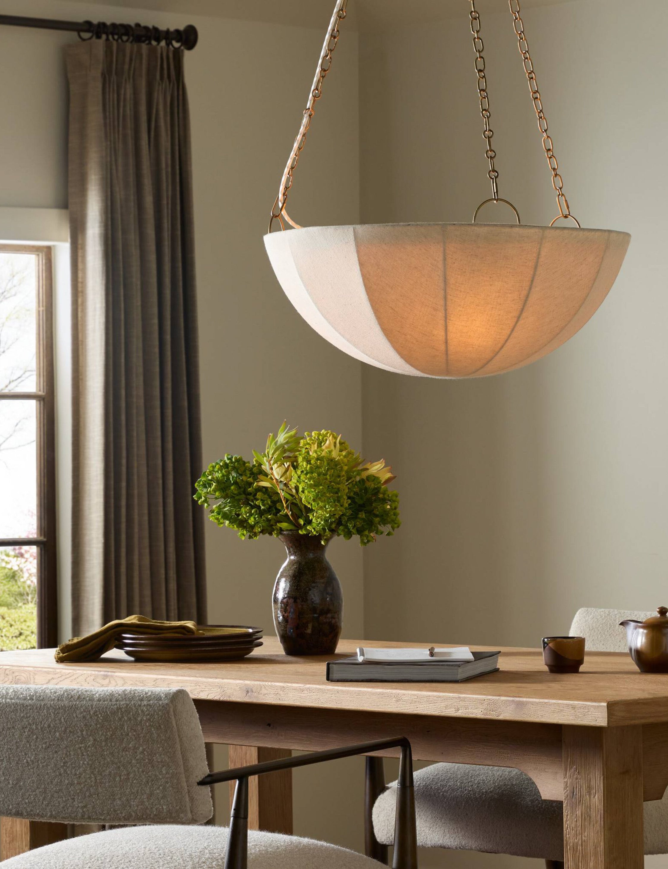 Lulu and Georgia Mahan Pendant Light – Antique Brass - view 2