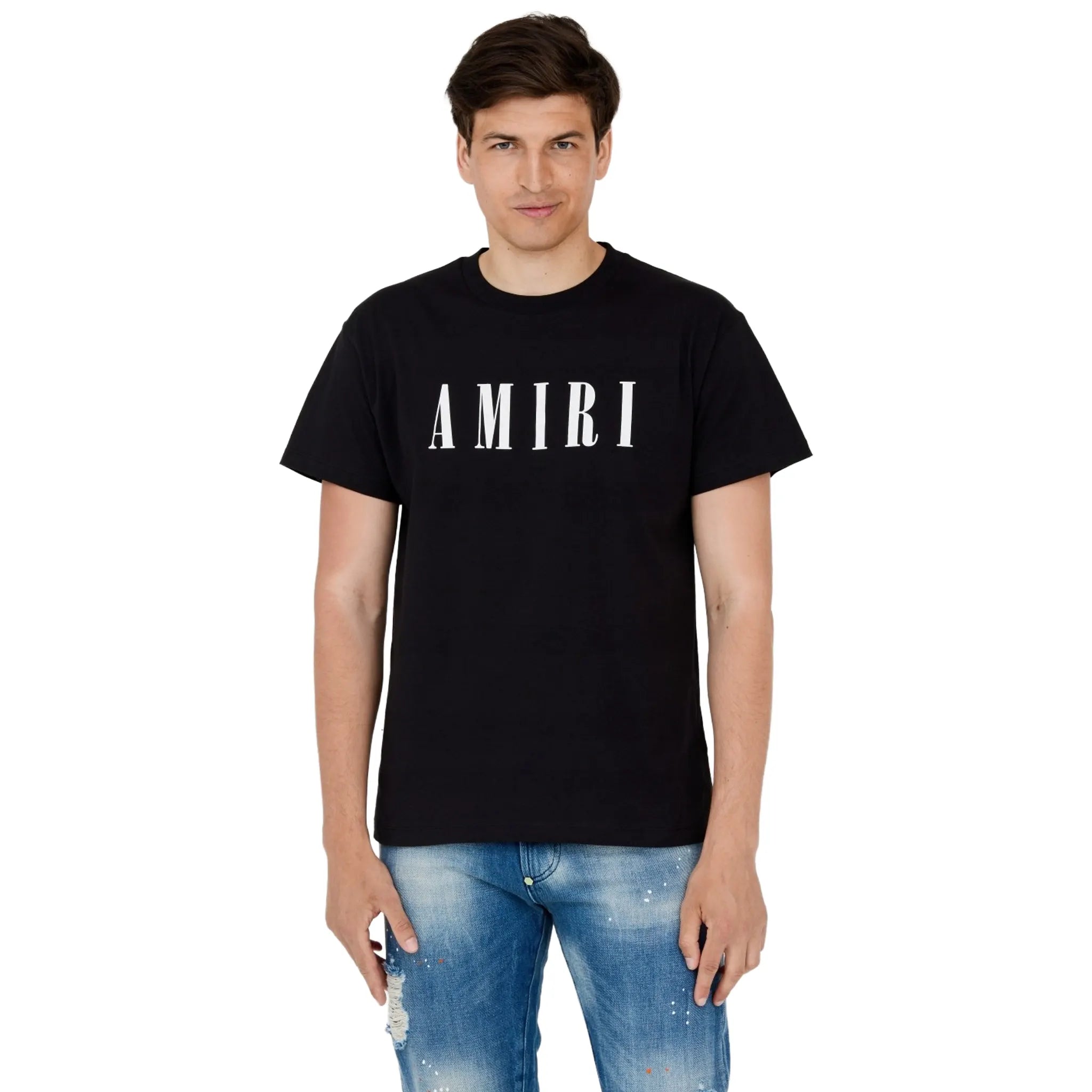 Amiri Logo Black T Shirt - view 3