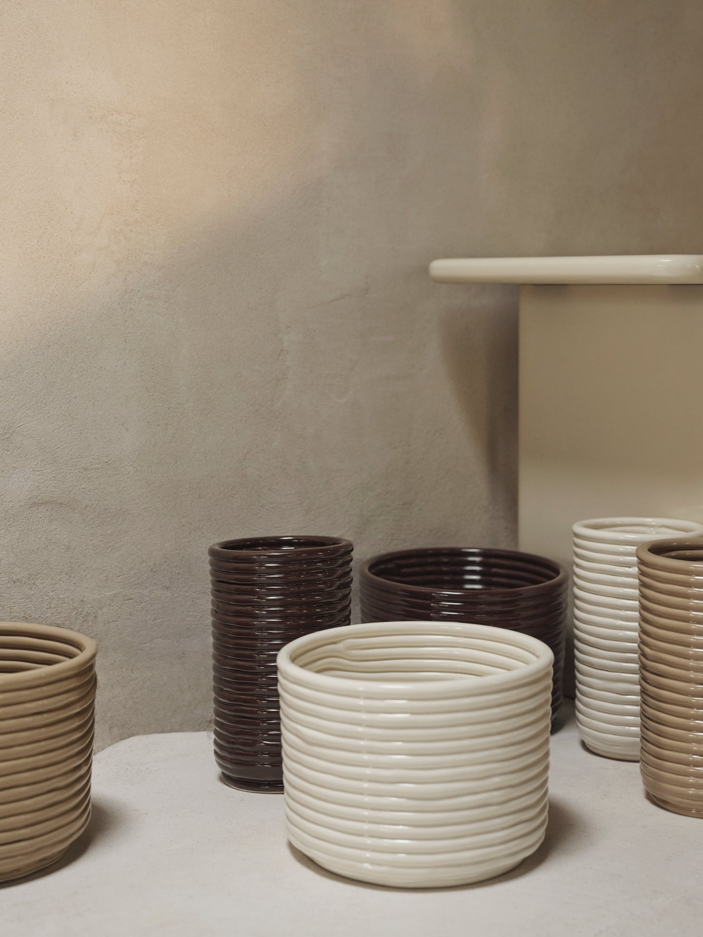 Lulu and Georgia Corduroy Pot by Ferm Living - view 8