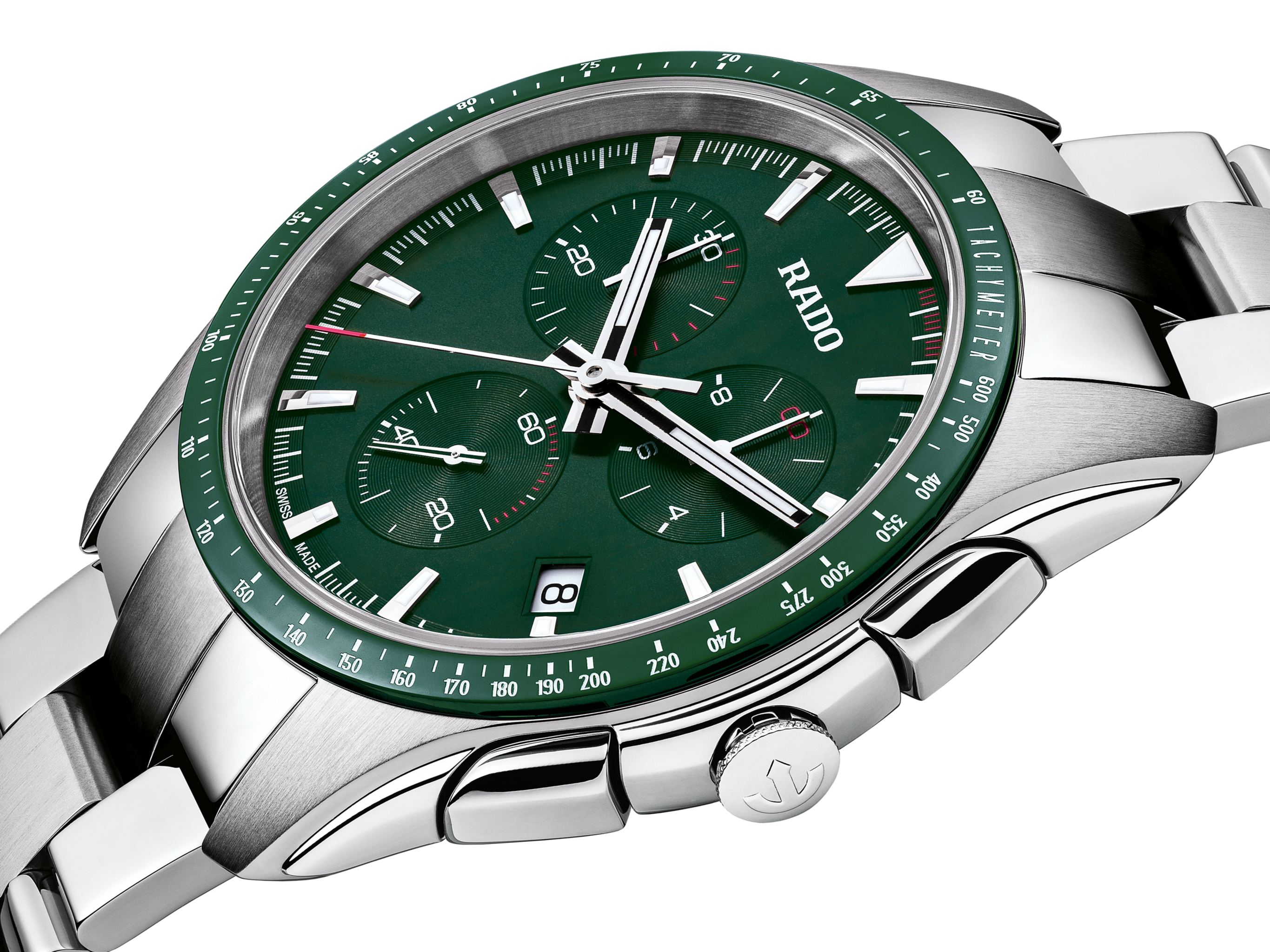 Rado Hyperchrome Green Dial Men 44.9mm