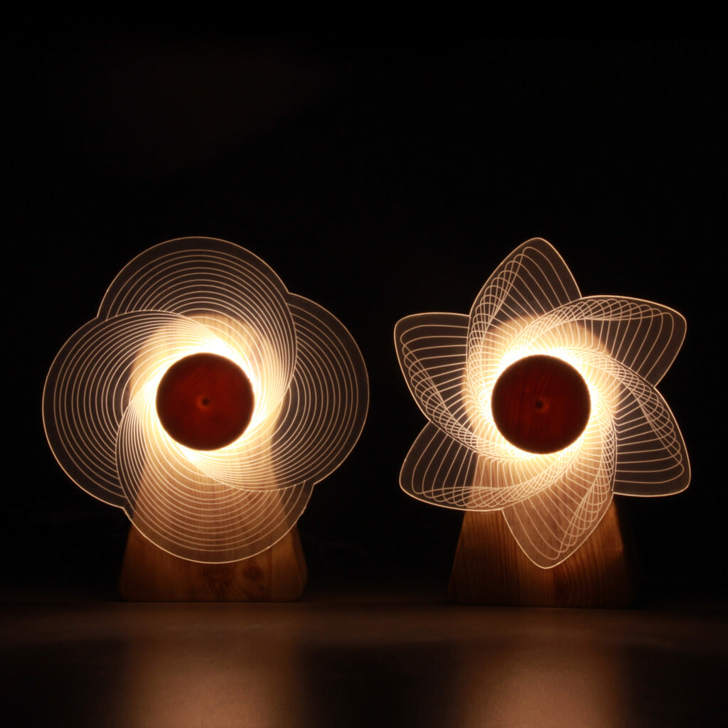 Porffitto Rotating LED Windmill Lamp - view 3