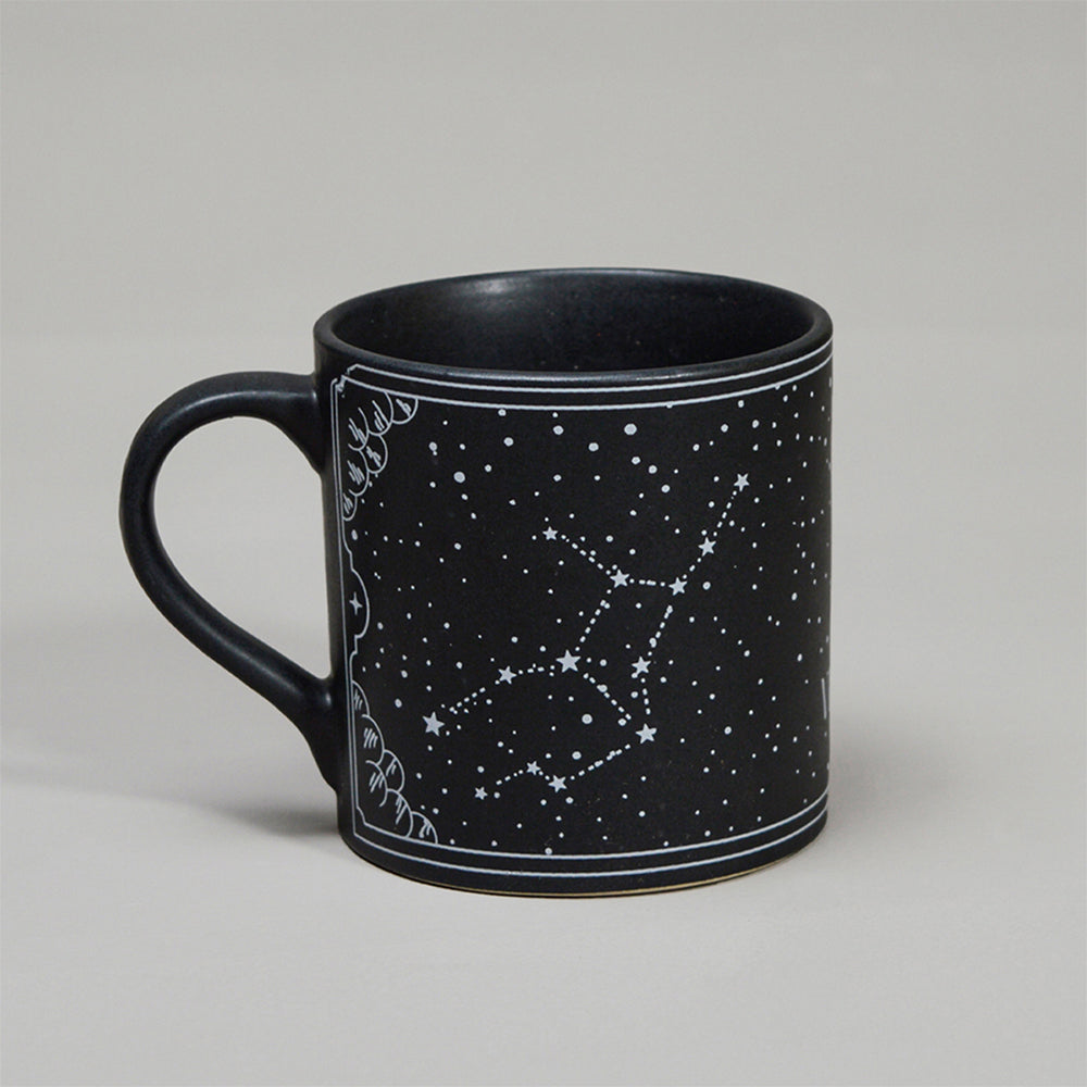 ALMIRO TREE Black - Ceramic Sunsign Theme Coffee Mug Virgo (350ml) - view 2
