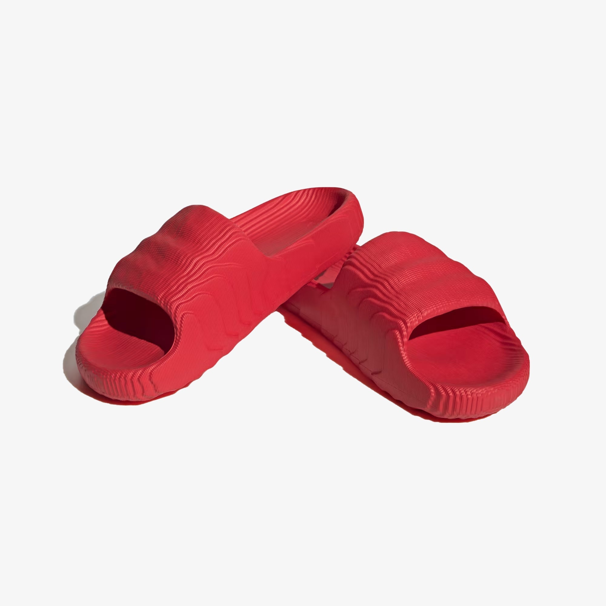 Adidas Originals | ADILETTE 22 SLIDES { BETTER SCARLET / CLOUD WHITE / BETTER SCARLET