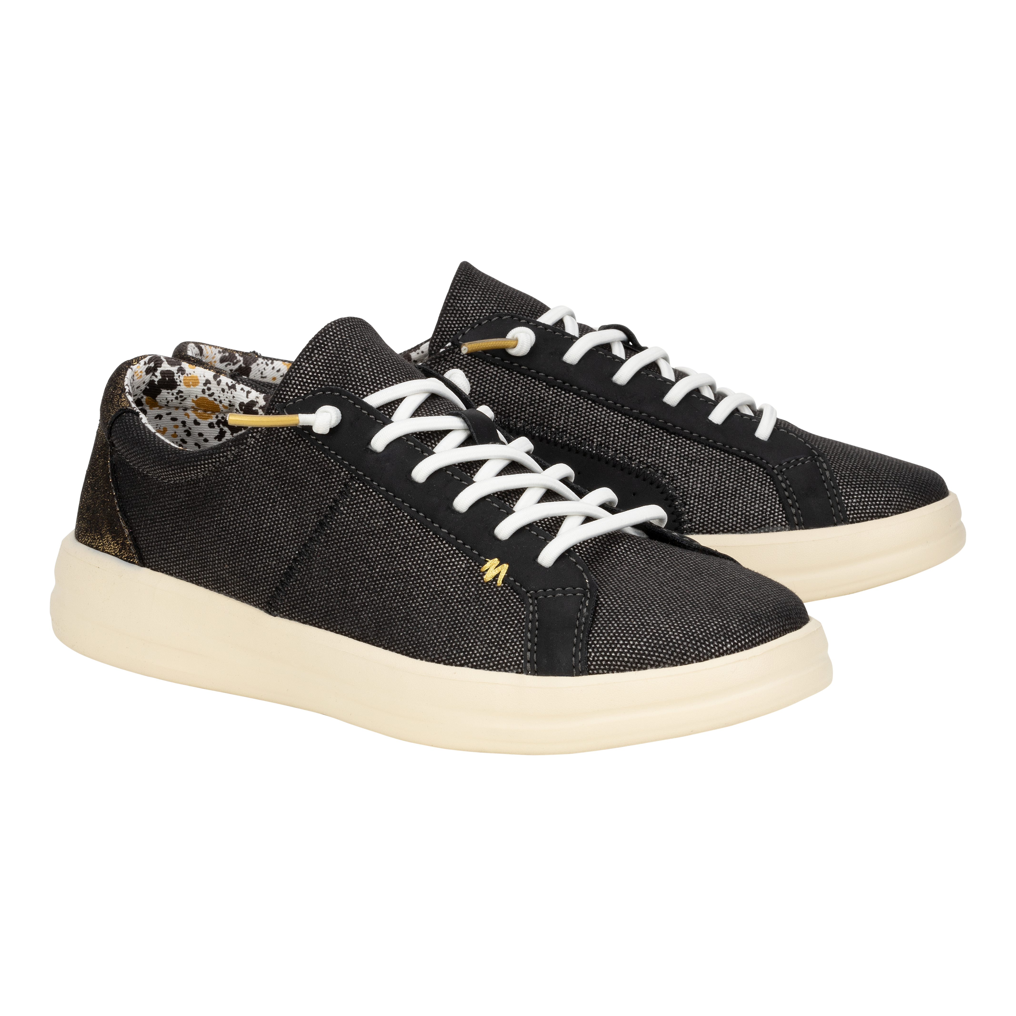 HEYDUDE shoes Karina Shimmer - Black – Women's - view 2