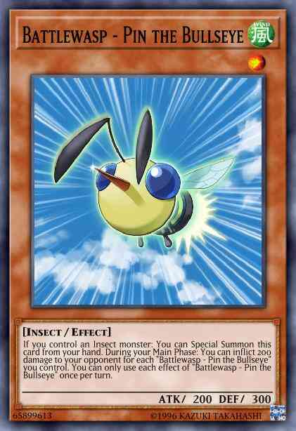 Yu-Gi-Oh! Battlewasp - Pin the Bullseye - BLHR-EN031 - Ultra Rare - 1st Edition