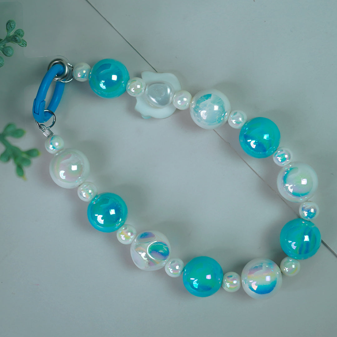 Peeperly Cute Pearl Bead Kitty Phone Charm – No Color - view 4