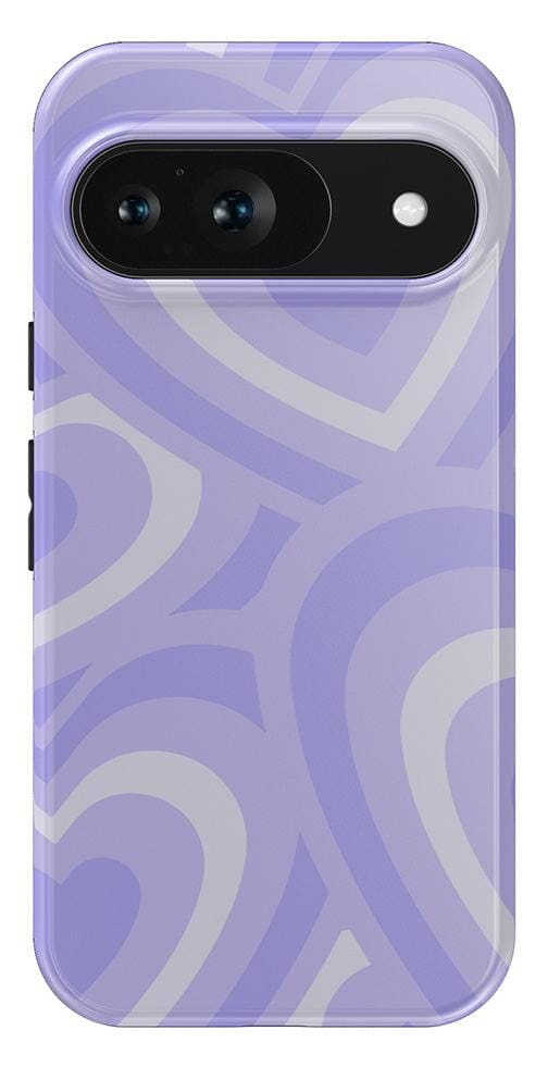 Casetry Love Song | Lavender Heart Google Pixel Case - view 16