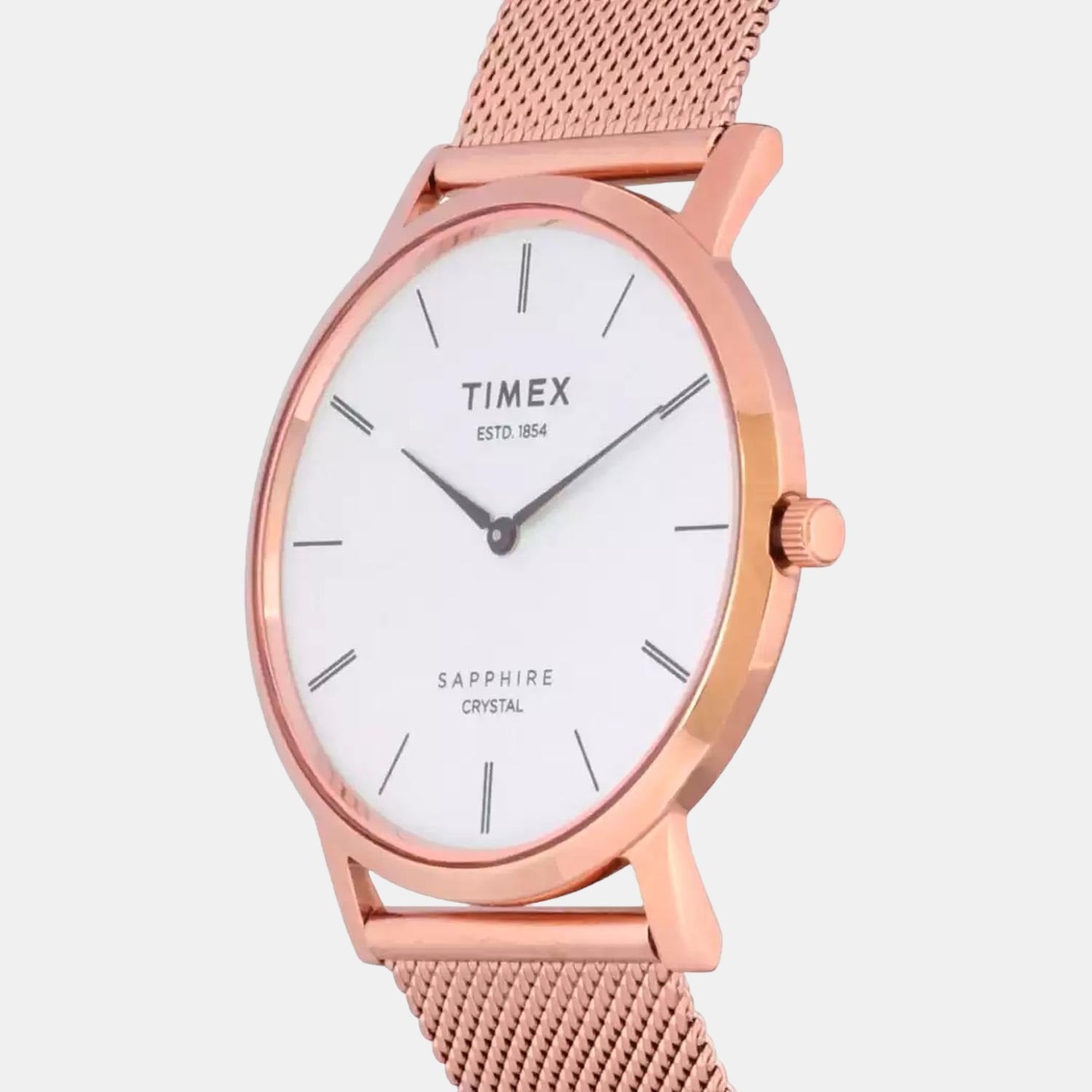 Timex Empera Men Quartz White Dial Analog Stainless Steel Watch TWEG17412 - view 3