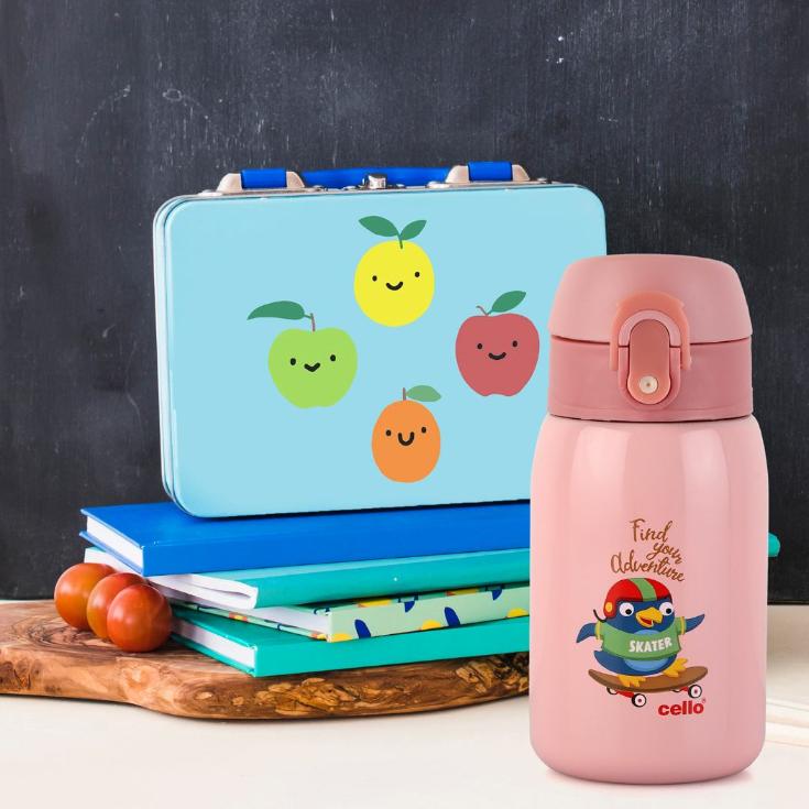Cello Junior 275 Hot & Cold Stainless Steel Kids Water Bottle, 275ml - view 4