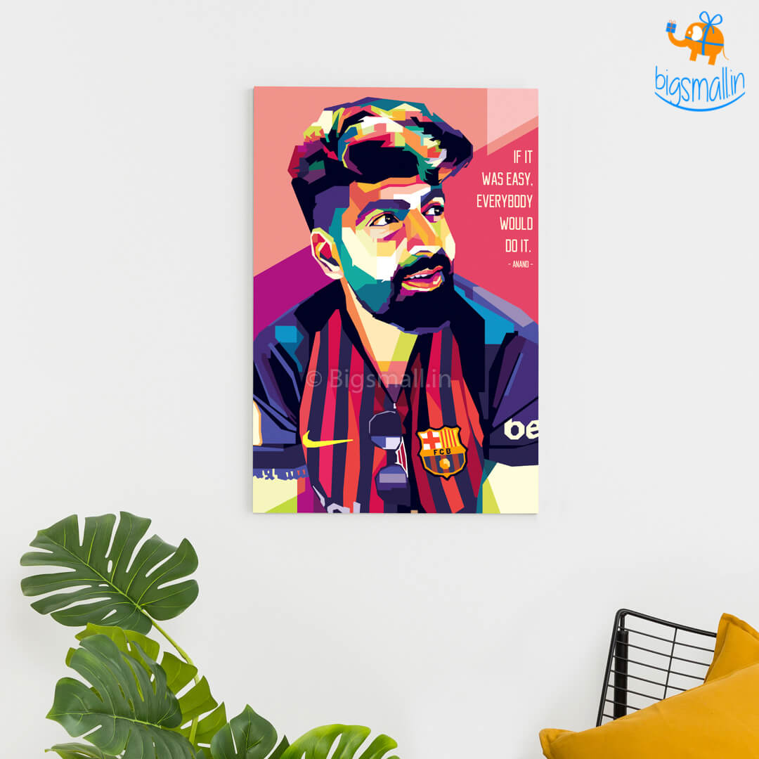 Chitra Chaya Personalized Pop Art Wooden Frame - view 2
