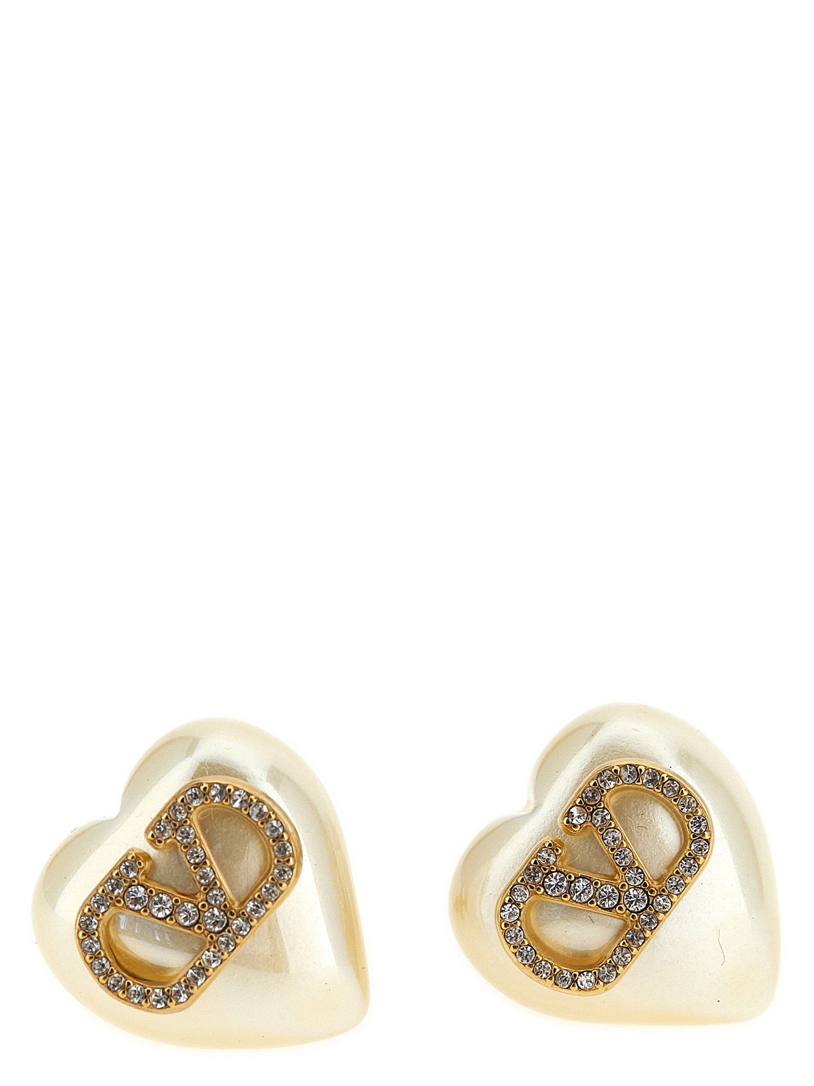Valentino Garavani Heart Earrings – 100% brass