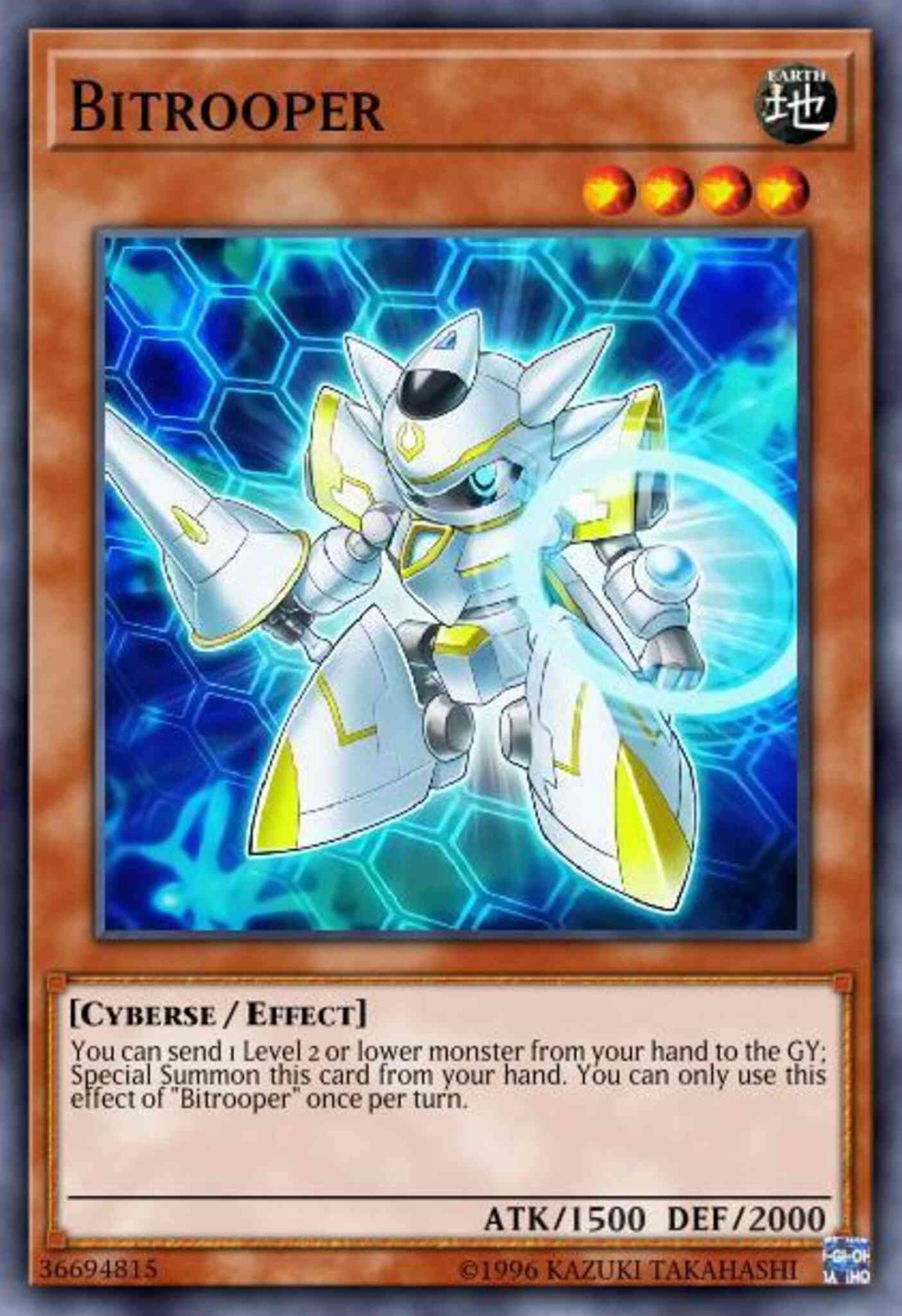 Yu-Gi-Oh! Bitrooper - MP18-EN173 - Common - 1st Edition