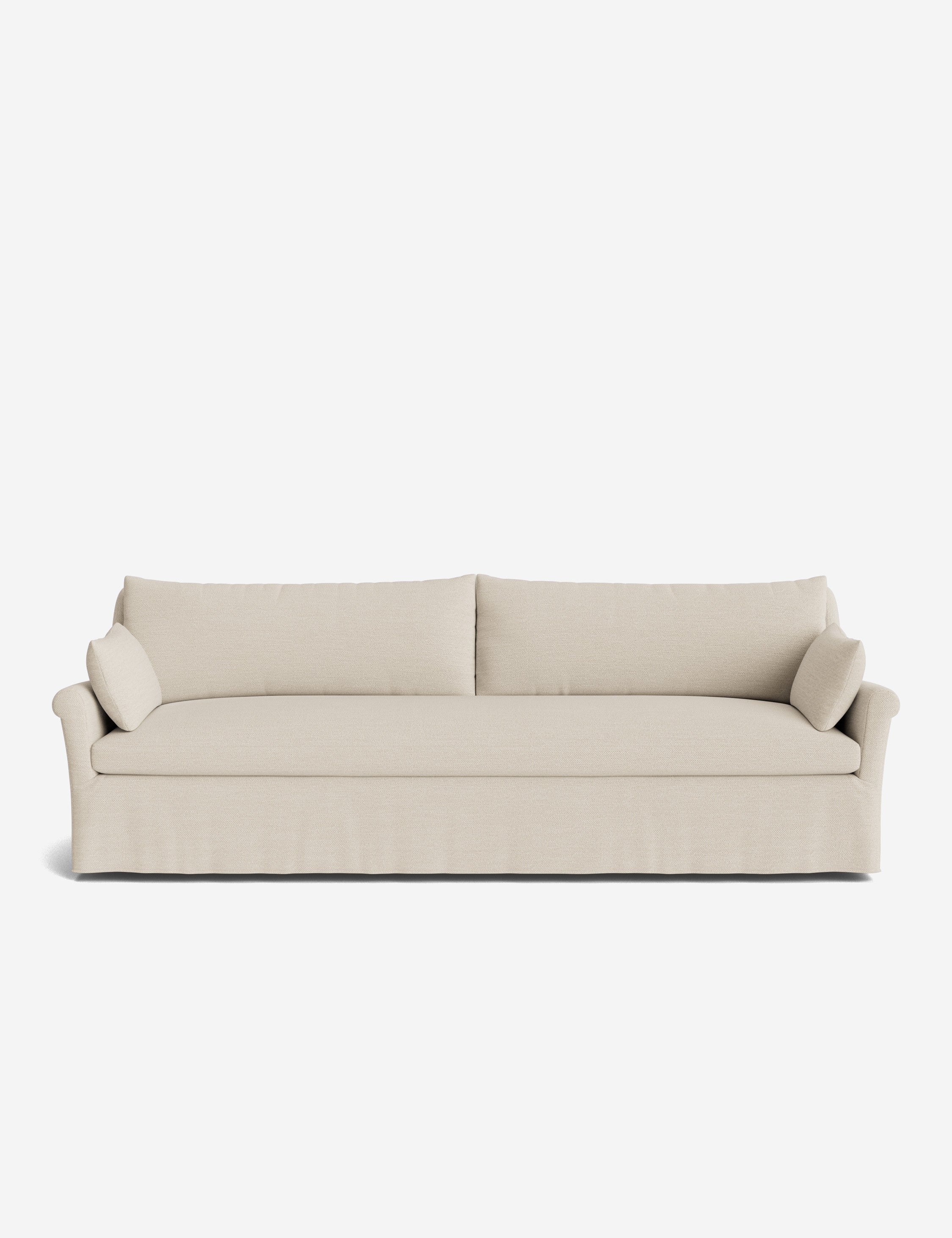 Lulu and Georgia Portola Rolled Arm Slipcover Sofa - view 108