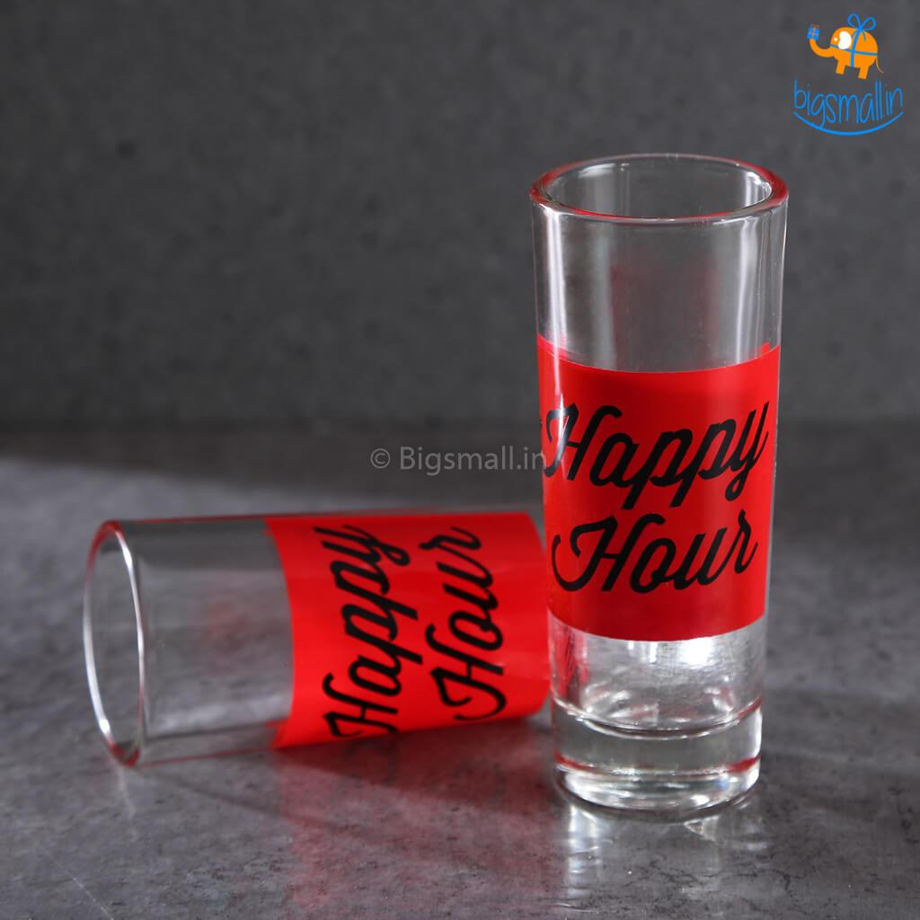 Vinny Y Happy Hour Flask and Shot Glasses Set - view 5