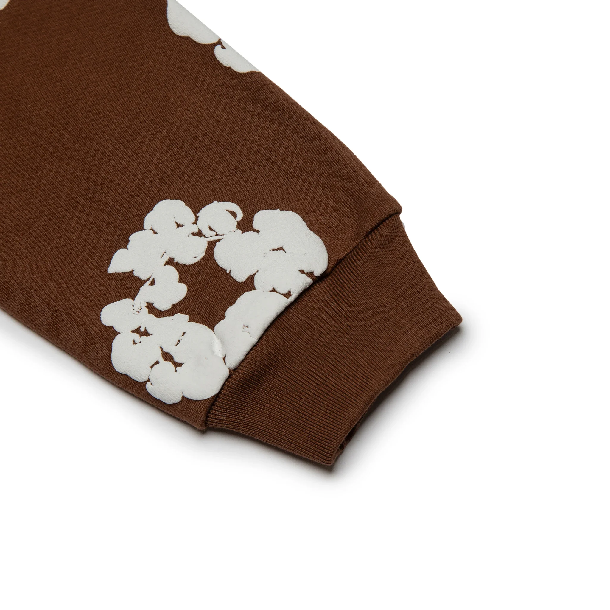 Denim Tears The Cotton Wreath Brown Hoodie - view 3