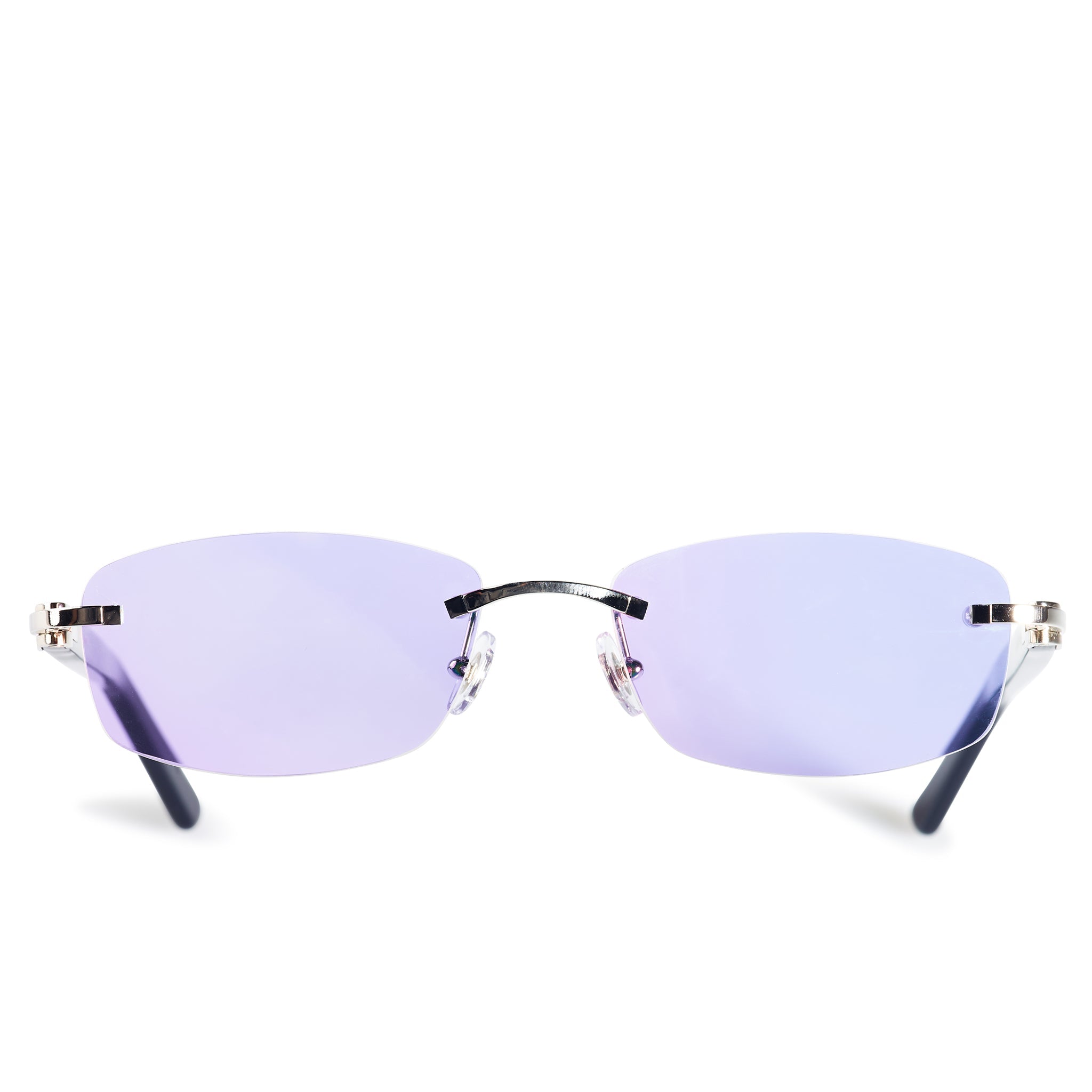 Cartier Eyewear Custom CT0048O-003 C Decor Rimless Sunglasses