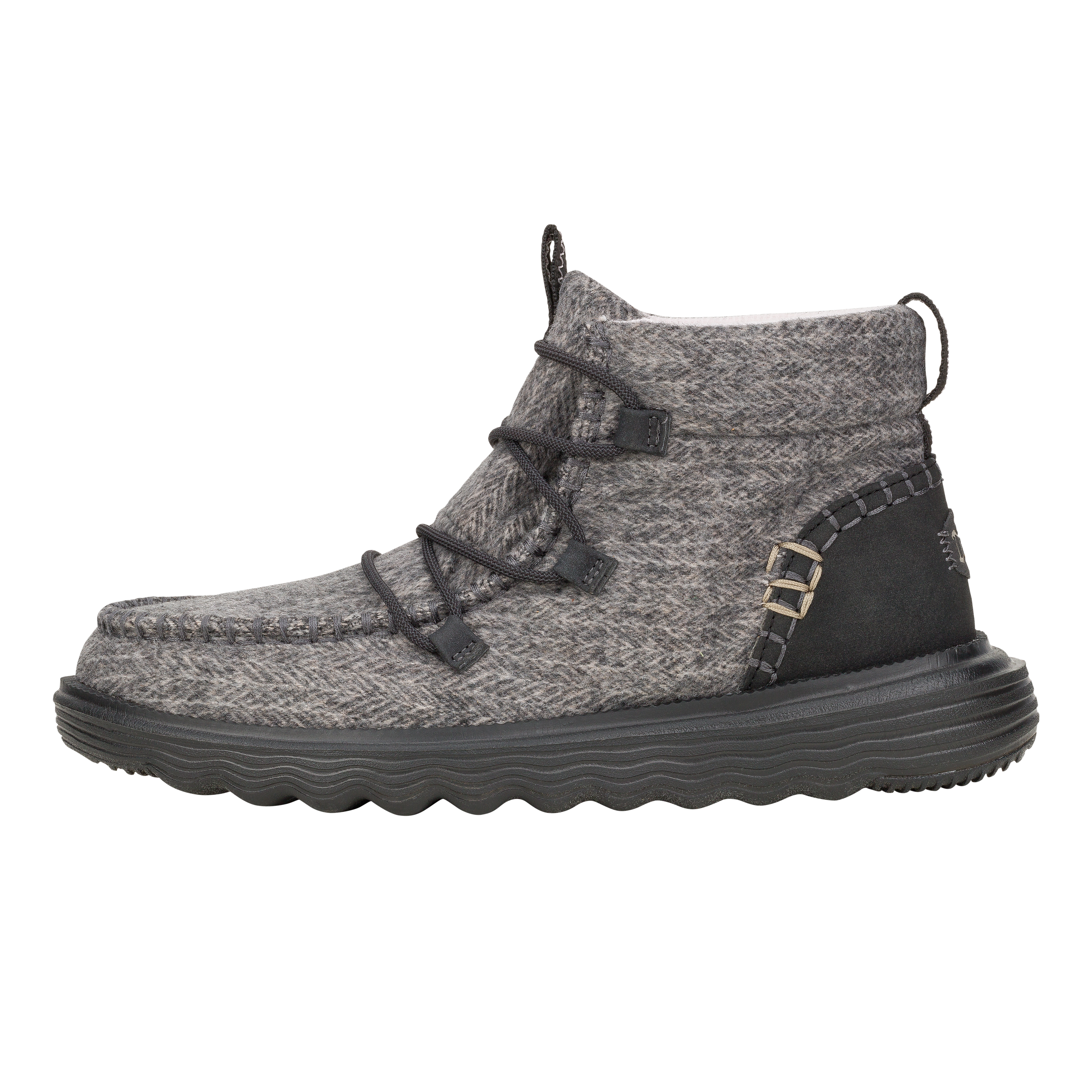 HEYDUDE shoes Reyes Heathered - Black – Women's
