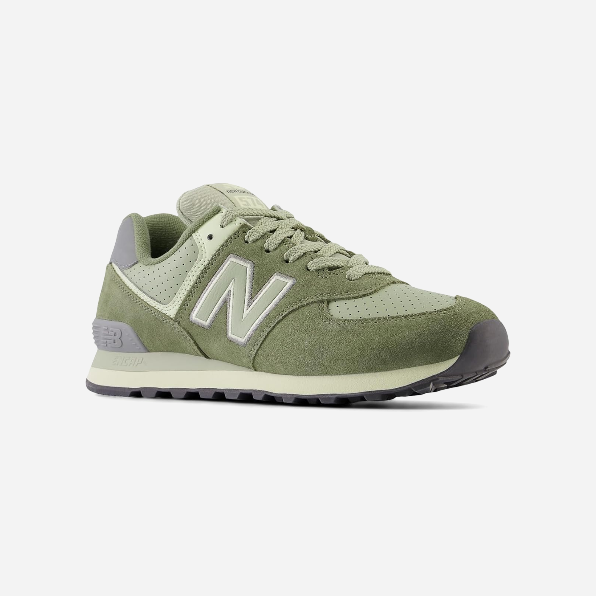 New Balance Olive Green Suede Edition - view 2