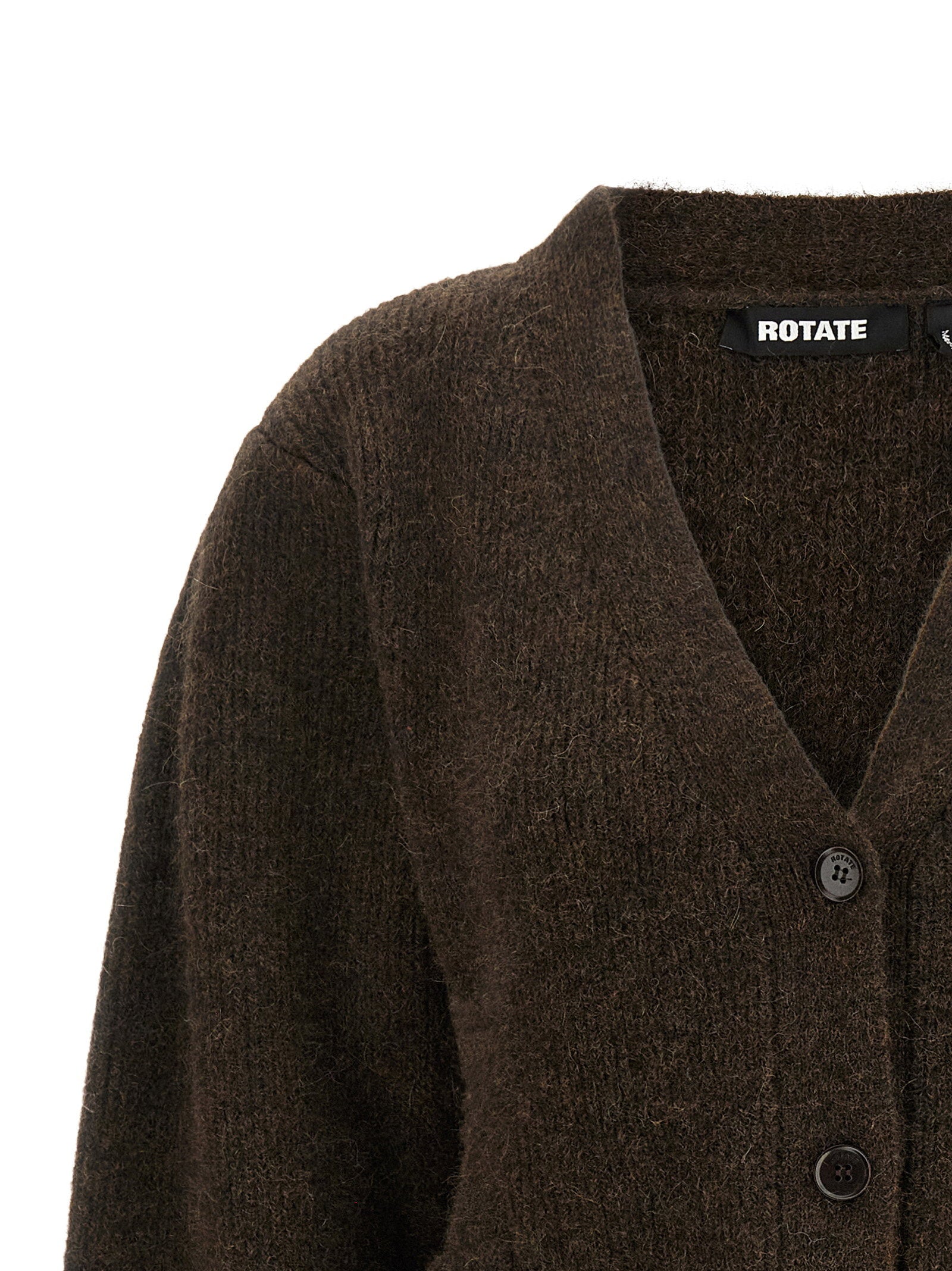 Rotate Birger Christensen Peplum Fund Cardigan - view 3