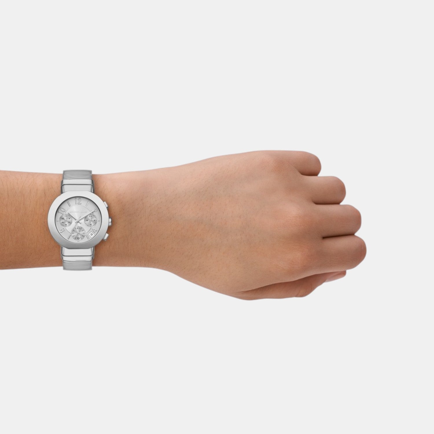 Michael Kors Gramercy Women Quartz Silver Dial Chronograph Stainless Steel Watch MK7526 - view 4