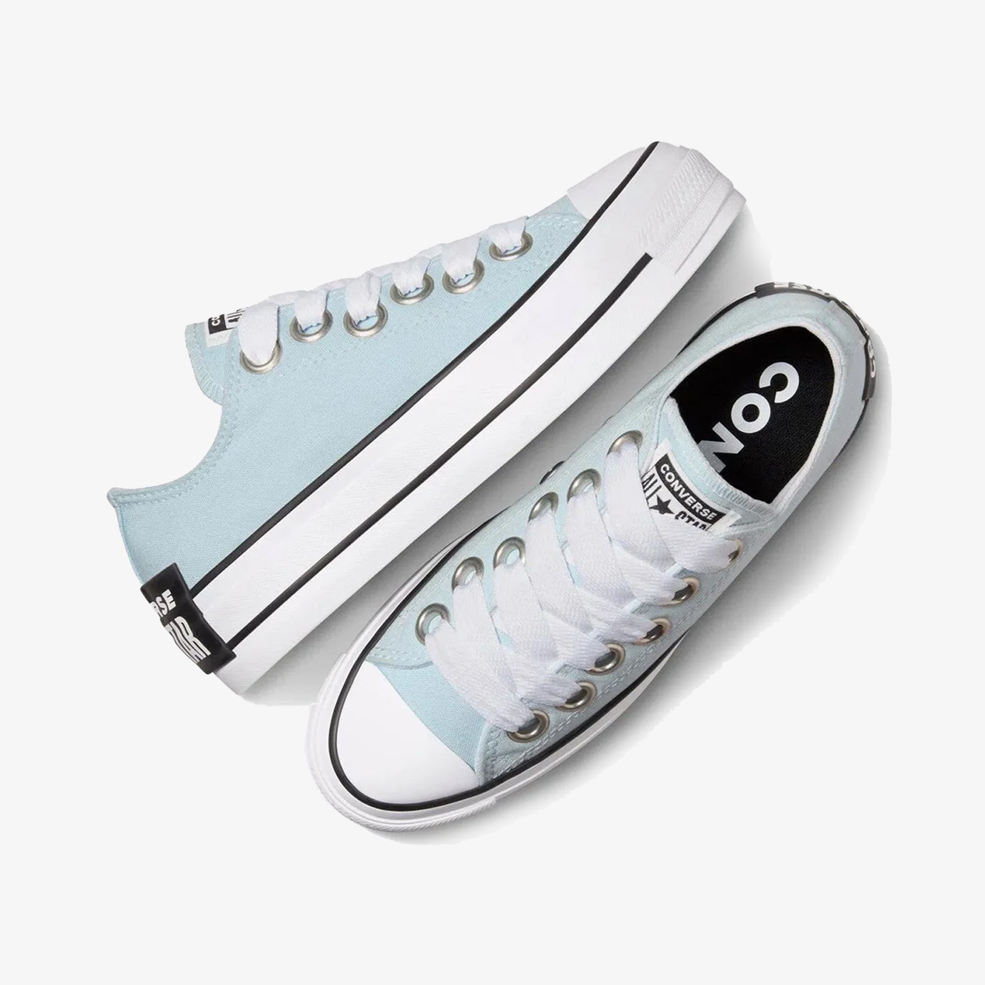 Converse | CHUCK TAYLOR ALL STAR LIFT PLATFORM SKETCH LOW { WINTER SALY/WHITE/BLACK - view 5