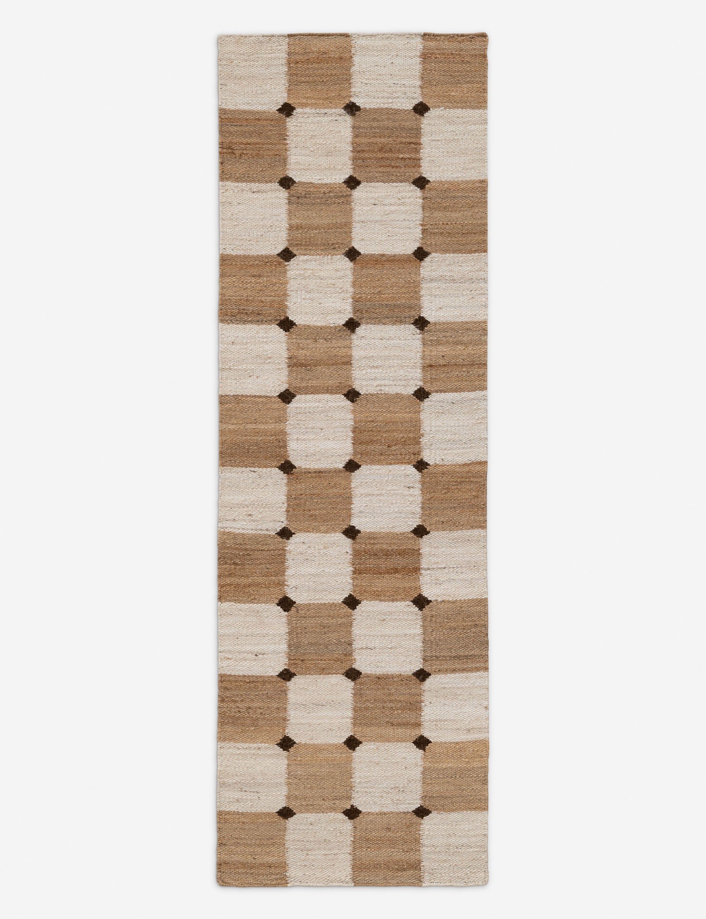 Lulu and Georgia Rovato Flatweave Jute Rug – Natural and Ivory - view 2