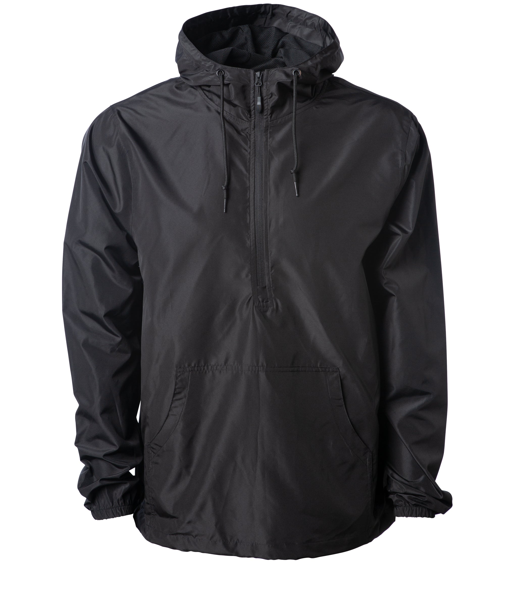 Independent Trading Company Lightweight Pullover Windbreaker Anorak Jacket