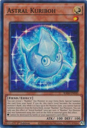 Yu-Gi-Oh! Astral Kuriboh - RA04-EN040 - Super Rare - 1st Edition