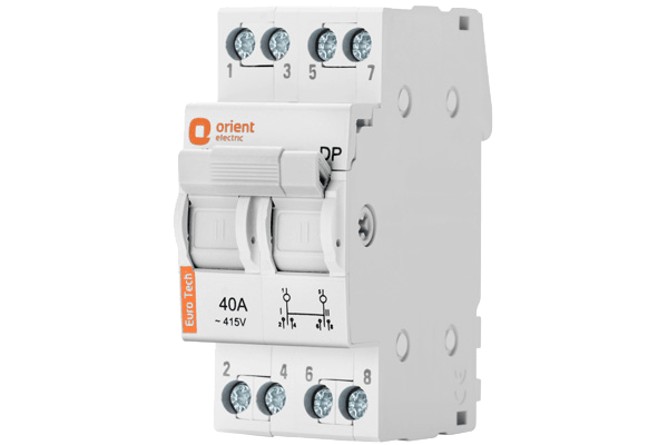 Orient Electric MCB Changeover Double Pole