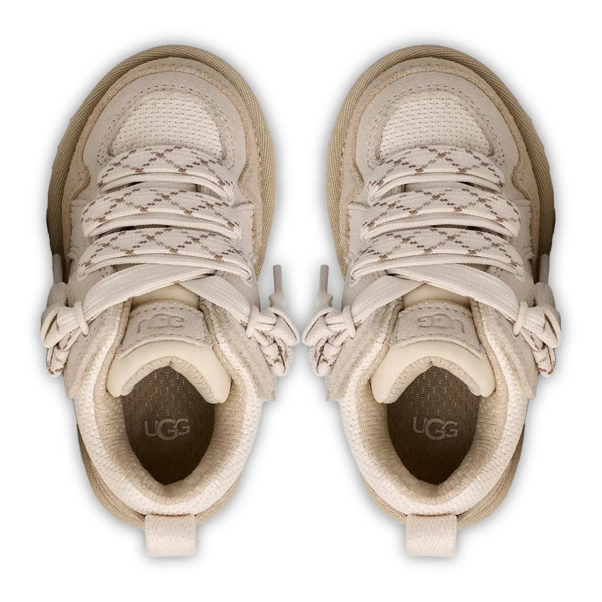 UGG Lo Lowmel Kids Ivory Trainers - view 3