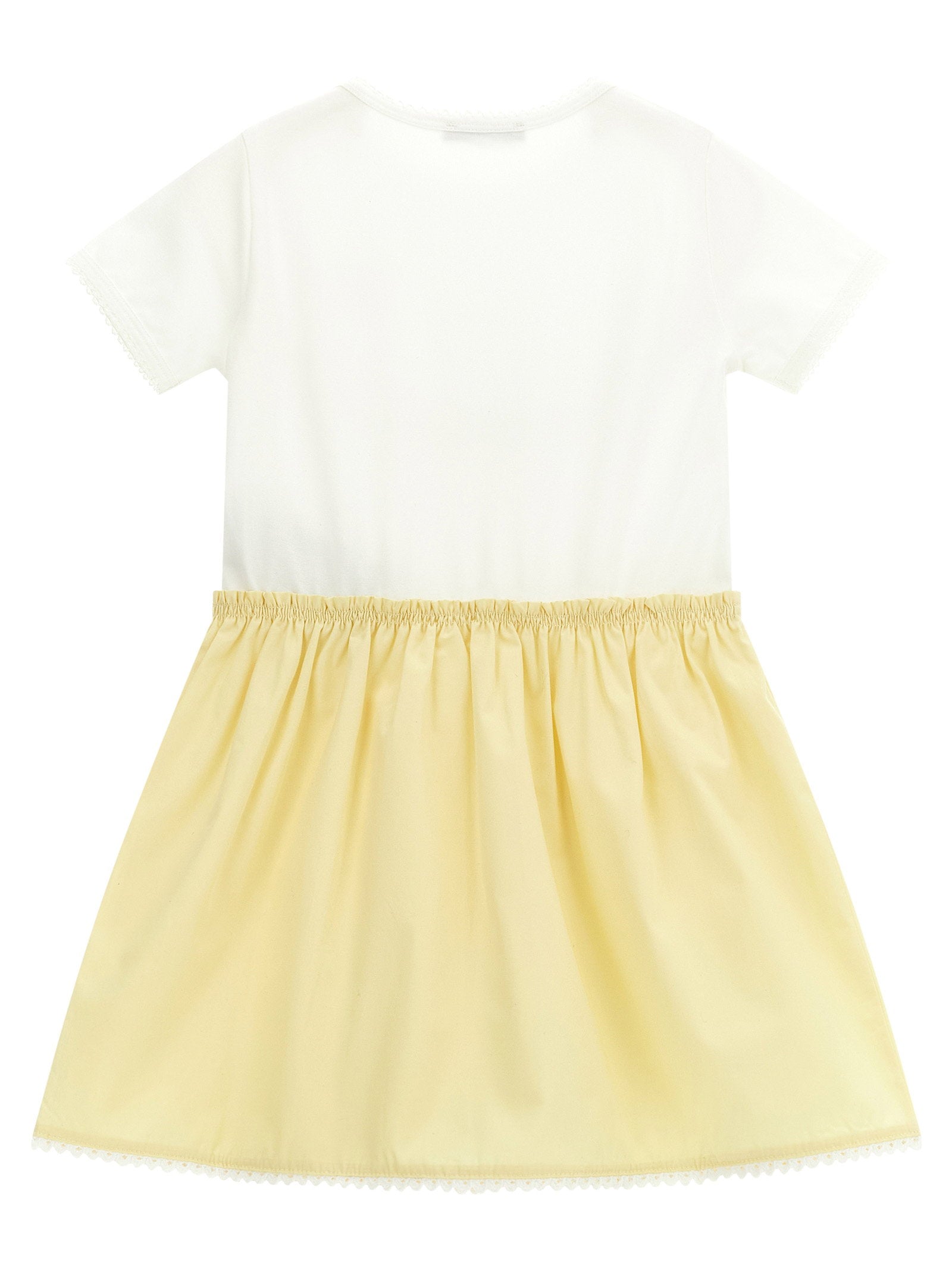 Moncler Enfant Logo Patch Dress – 100% cotton - view 2