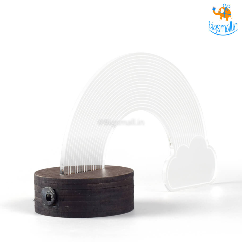 India Vibes 3D Rainbow & Cloud Hologram Lamp - view 8
