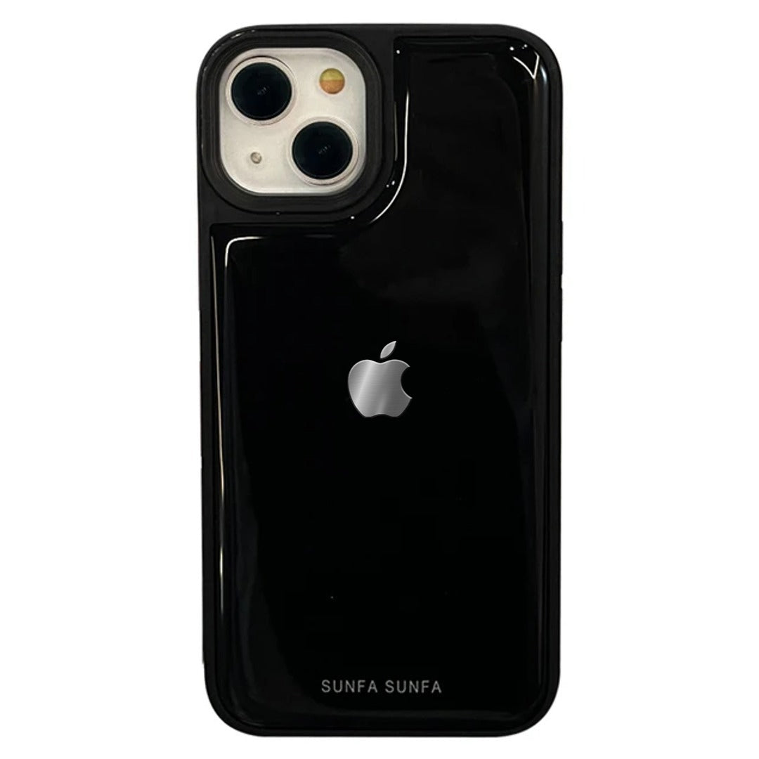 Million Cases iPhone 14 Series Luxury Stylish Glossy Solid Color Case