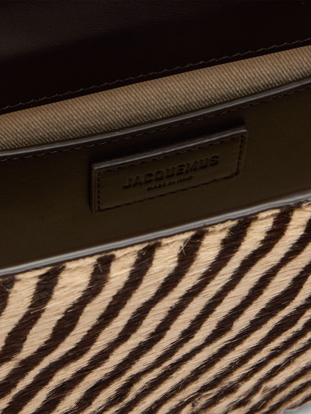 JACQUEMUS Bags.. BROWN – Outer: Calf Hair 100% - view 2