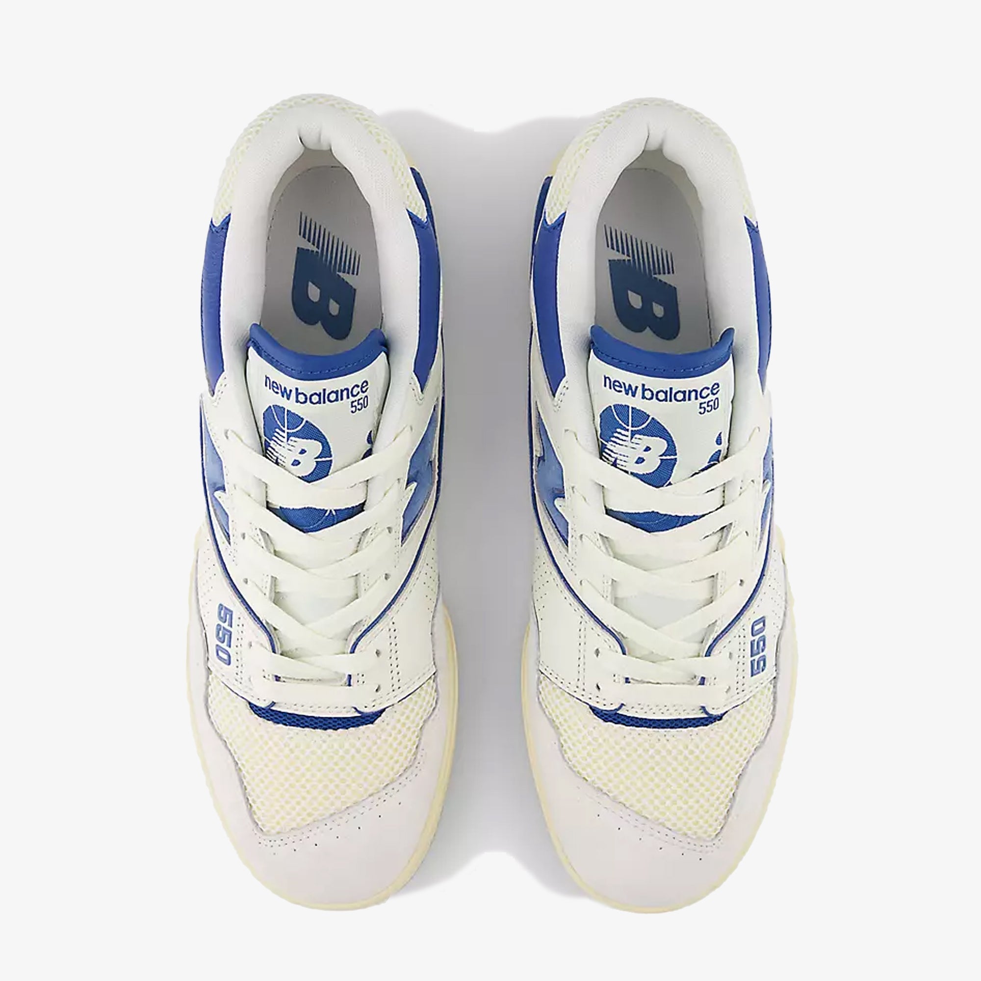 New Balance | BB550 { SEA SALT/BLUE AGATE - view 2