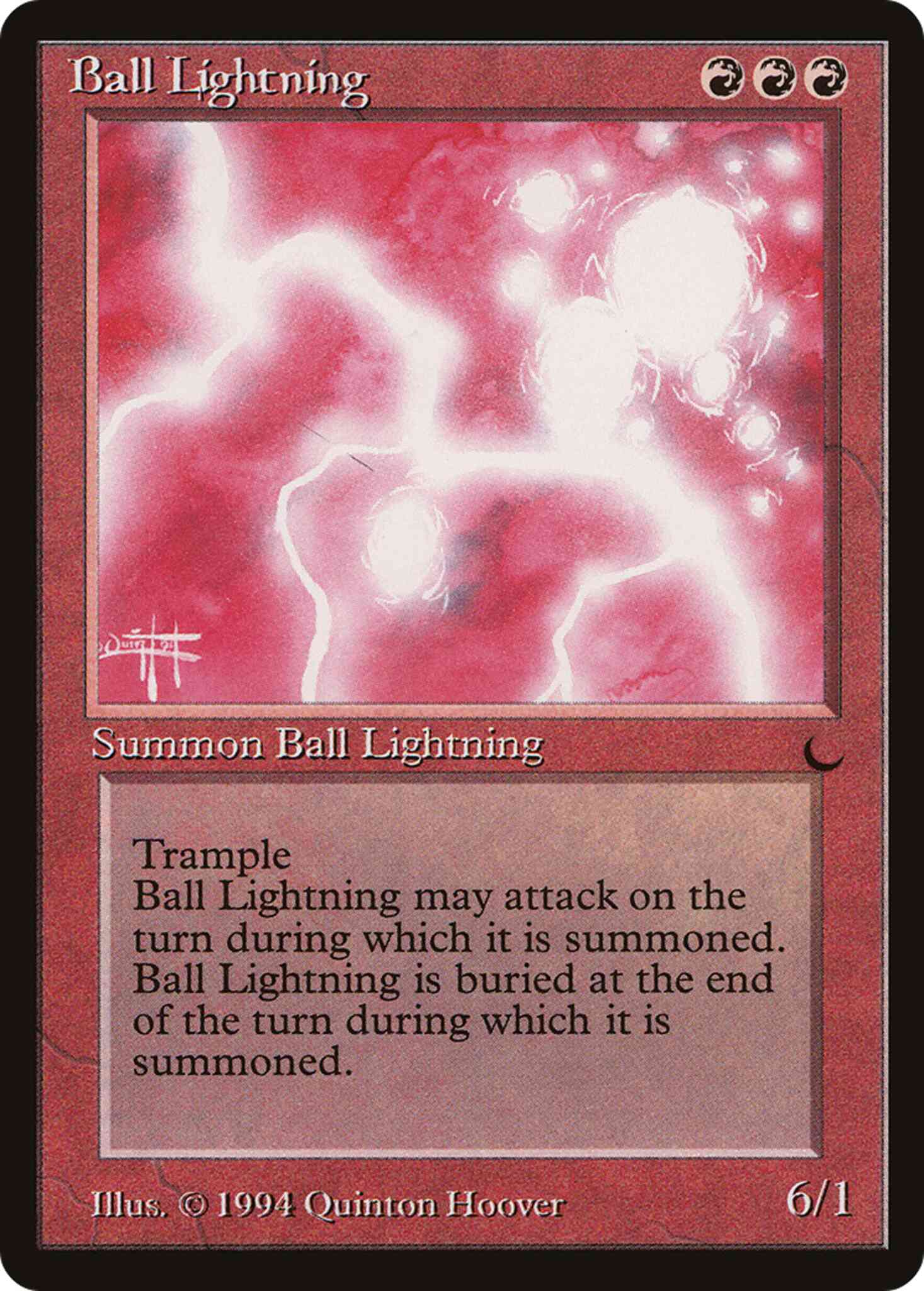 Ball lightning 57 – Magic Ball Lightning [57] [The Dark] [Non-Foil]