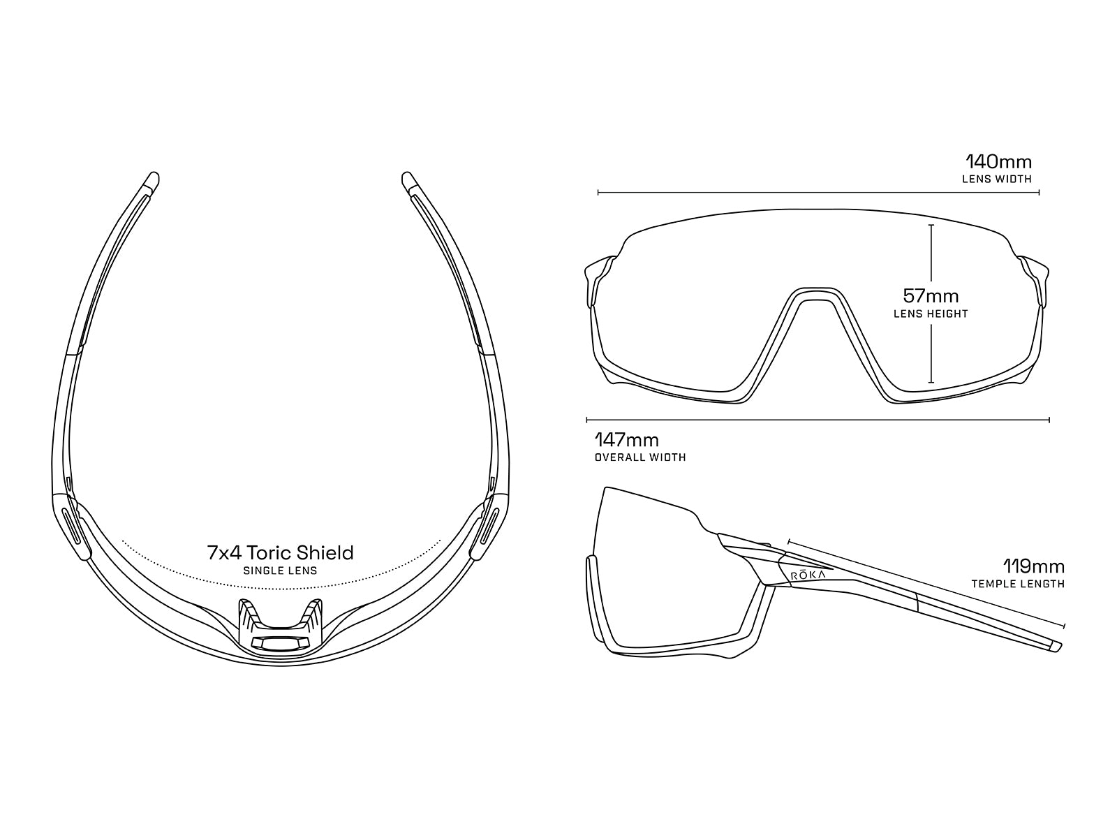 ROKA Outlet GP-1x Sunglasses Outlet - view 40