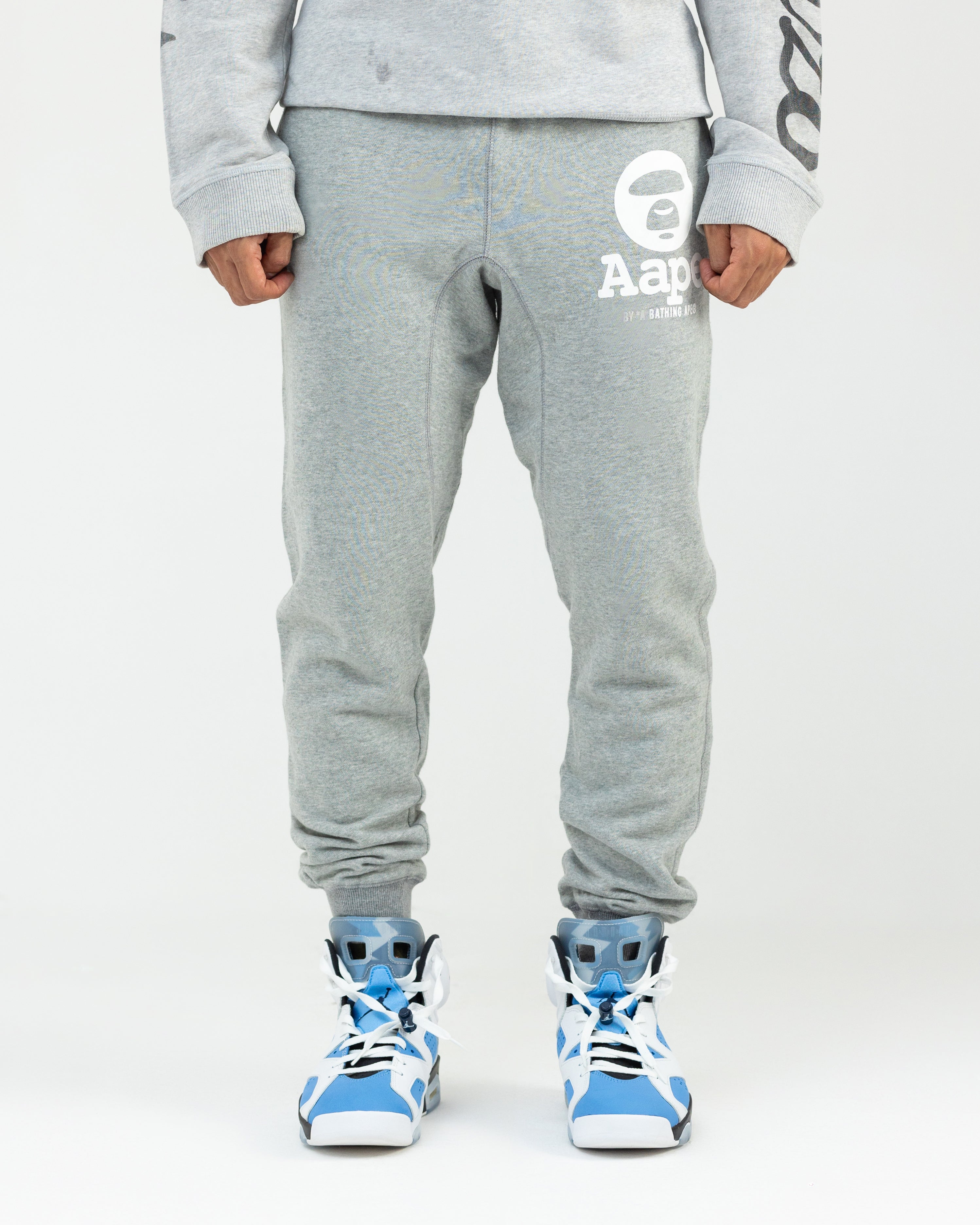 AAPE BY BATHING APE Aape By A Bathing Ape Grey Sweatpants