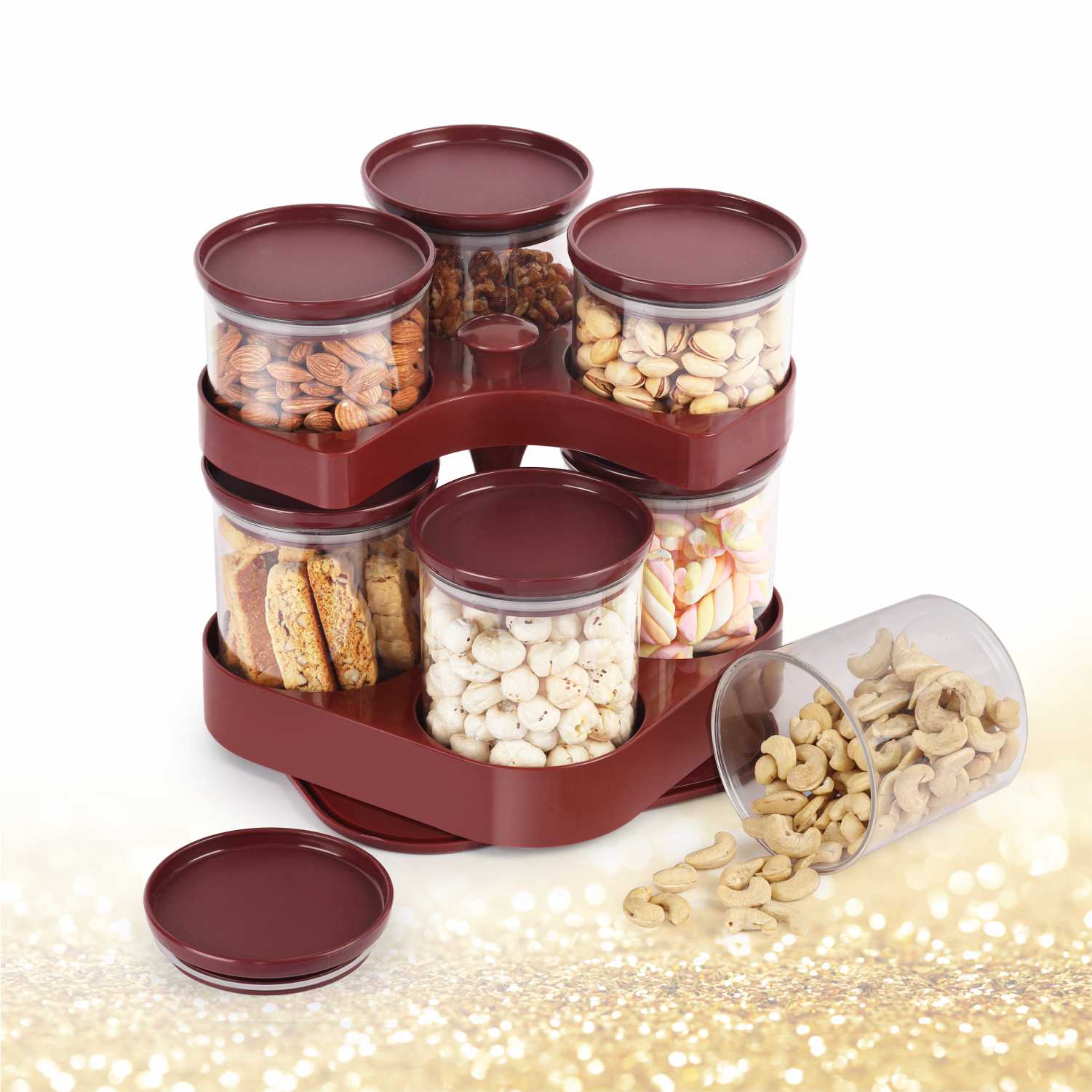 Cello Vinessa Multipurpose Canister Set, 7 Pieces - view 2