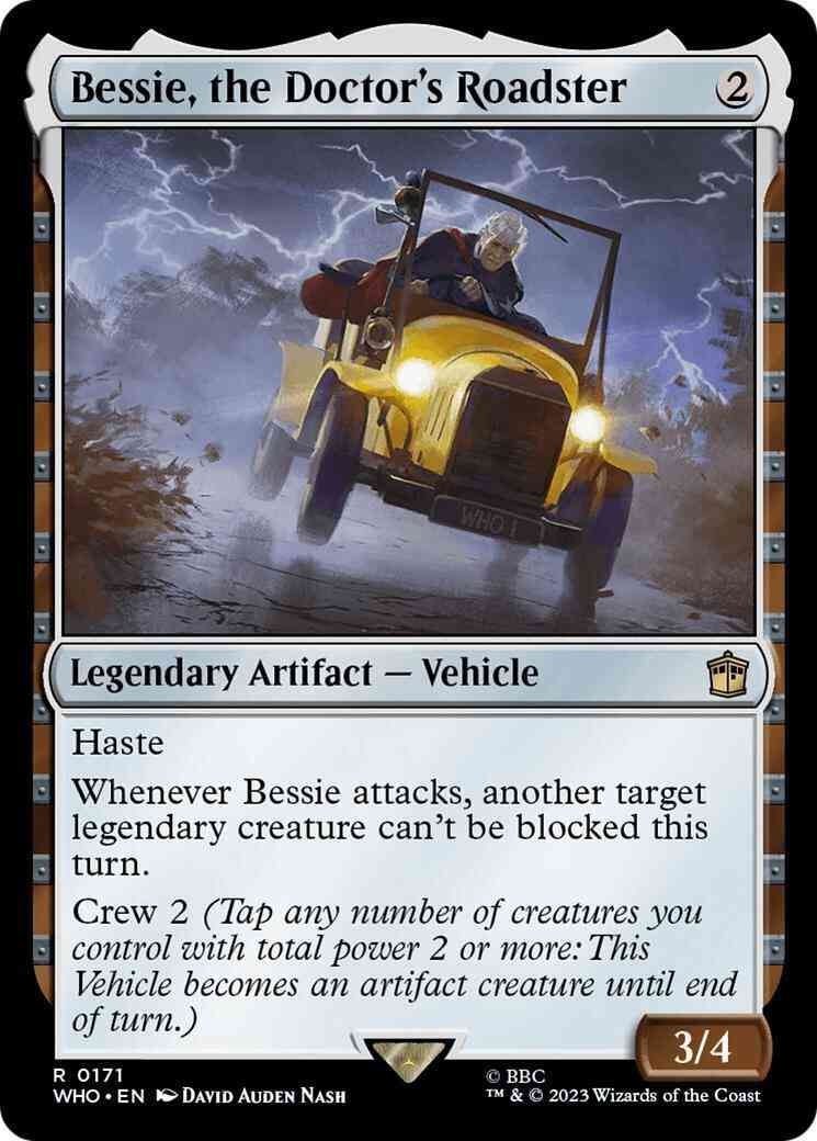 Roadster 171 universes – Magic Bessie, the Doctor's Roadster [171] [Universes Beyond: Doctor Who] [Non-Foil]