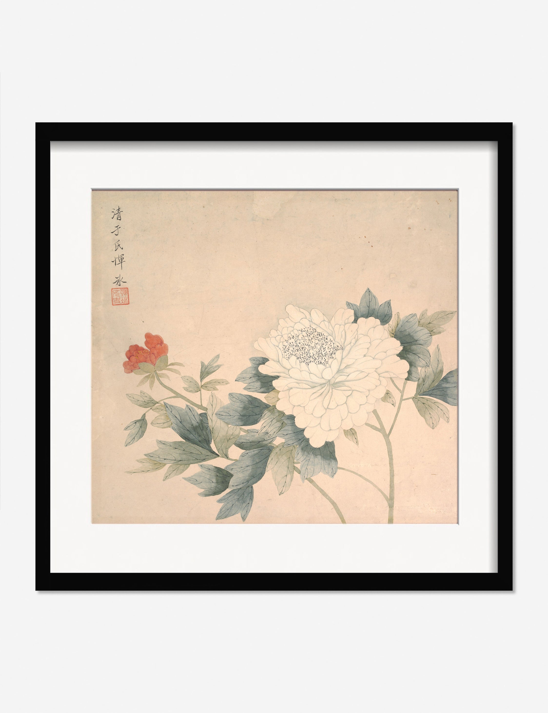 Lulu and Georgia Flower Study 2 Print by Yun Bing - view 2