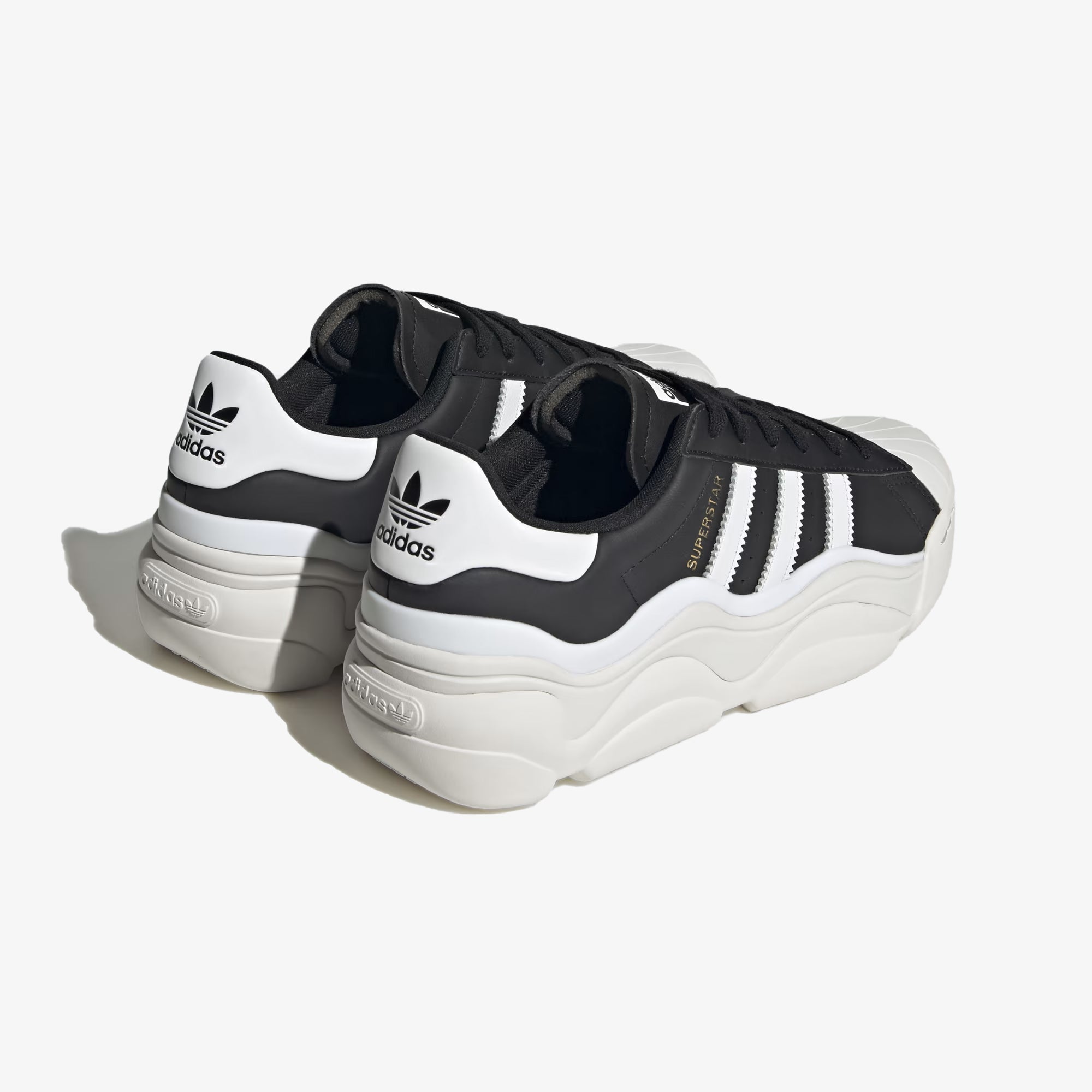 Adidas Originals | SUPERSTAR { CORE BLACK/CLOUD WHITE - view 2