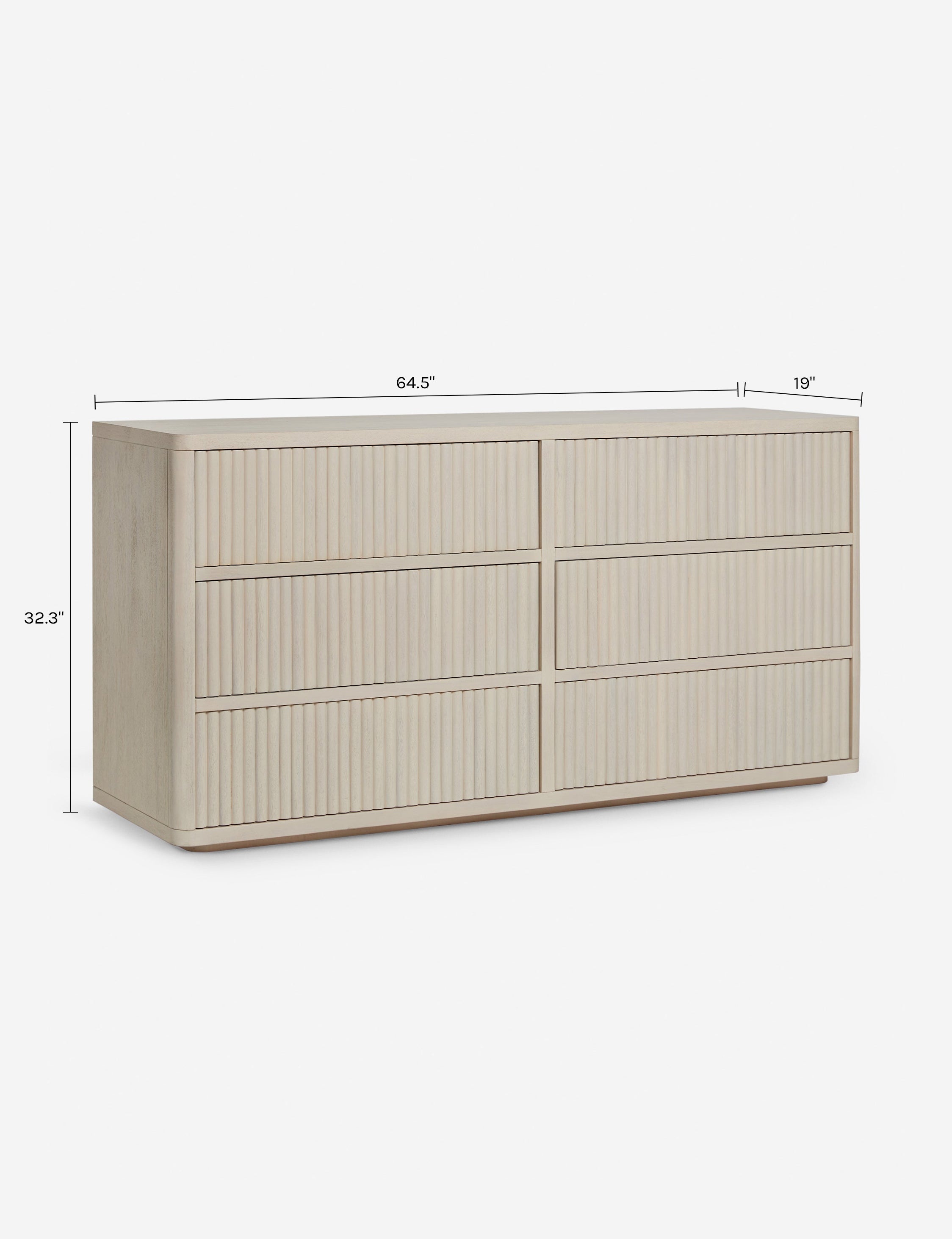 Lulu and Georgia Rutherford 6 Drawer Dresser - view 15