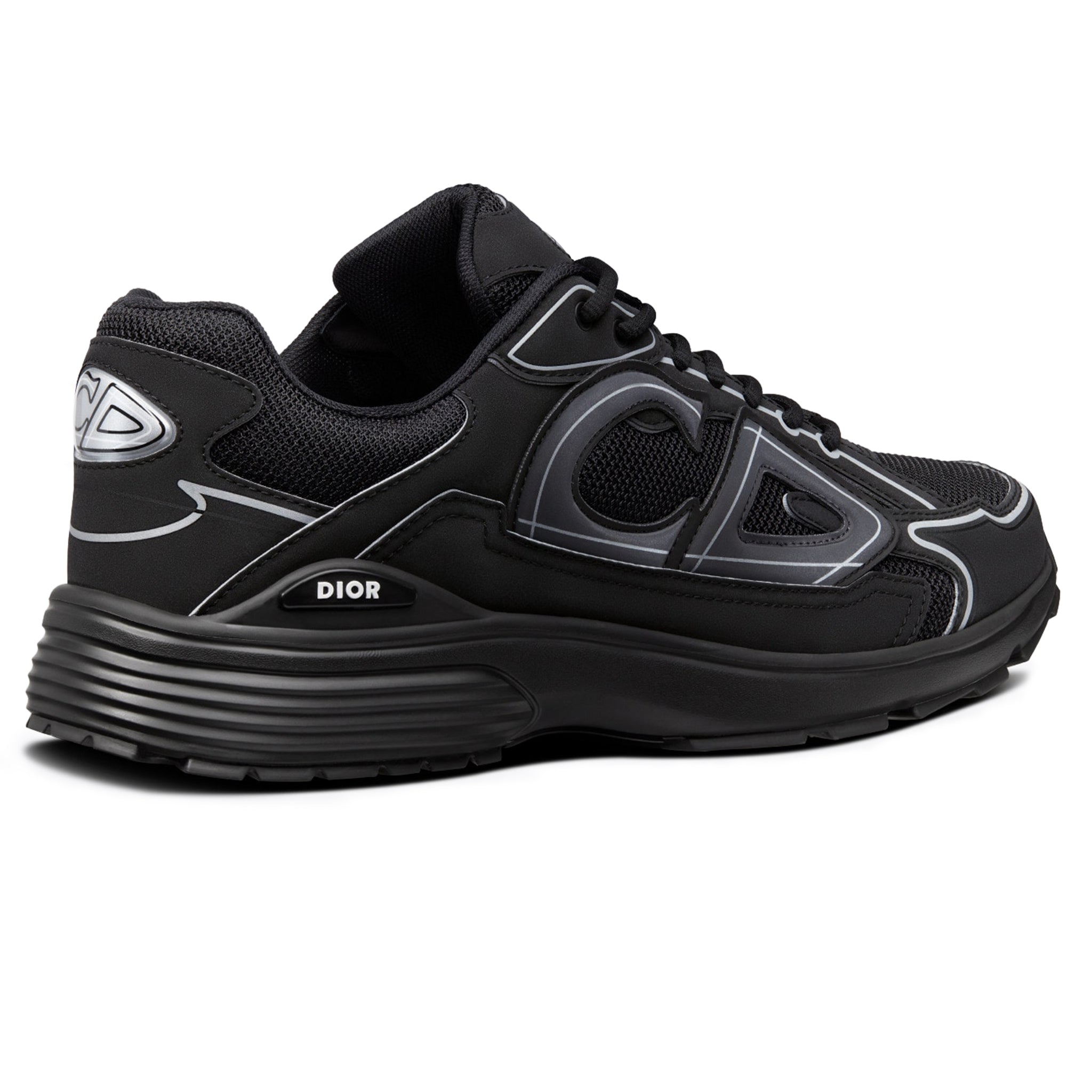 Dior B30 Mesh Black Trainer - view 3