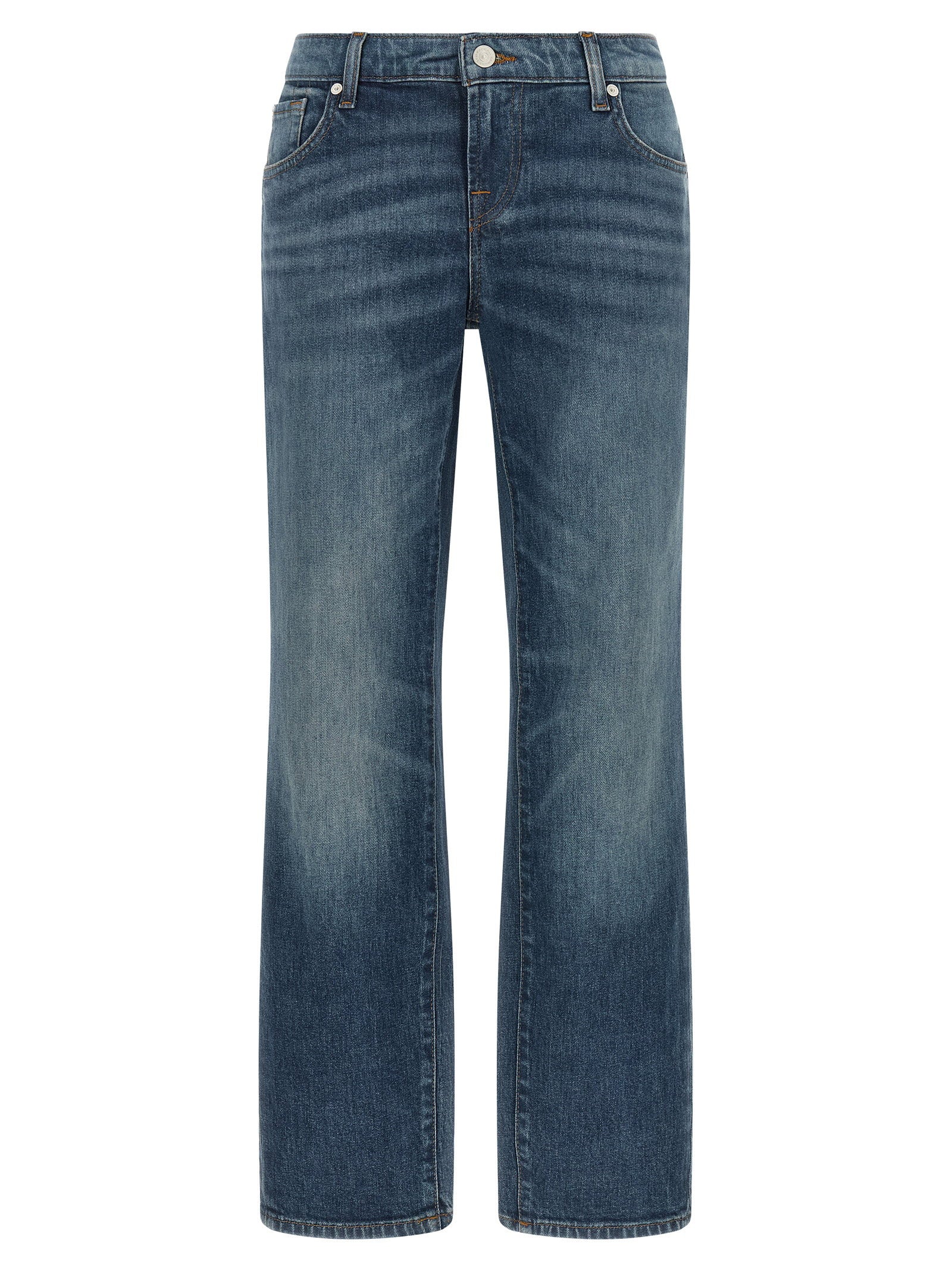 7 For All Mankind Low Cigarette Jeans – 98% cotton, 2% elastane