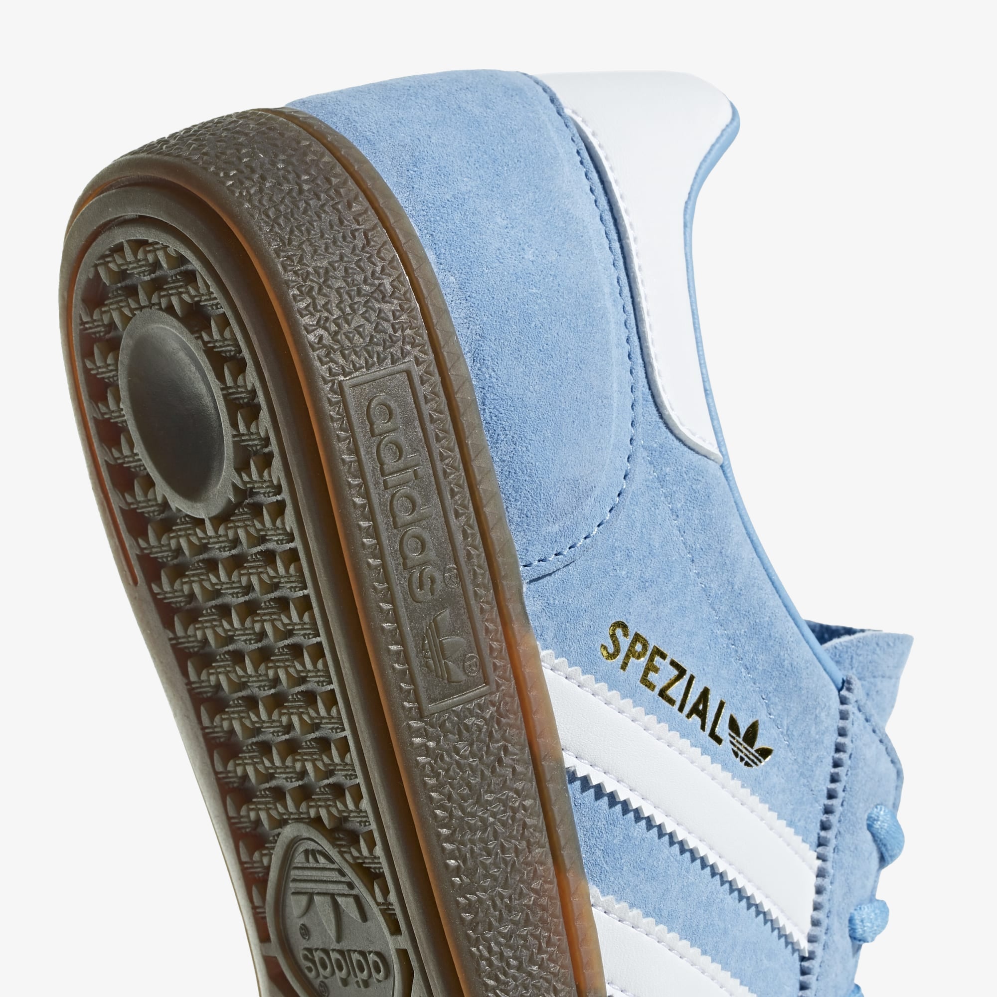 Adidas Originals | HANDBALL SPEZIAL { LIGHT BLUE/CLOUD WHITE/GUM - view 7