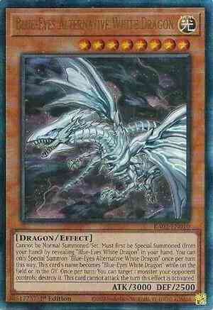 Yu-Gi-Oh! Blue-Eyes Alternative White Dragon - RA02-EN010 - Prismatic Ultimate Rare - 1st Edition