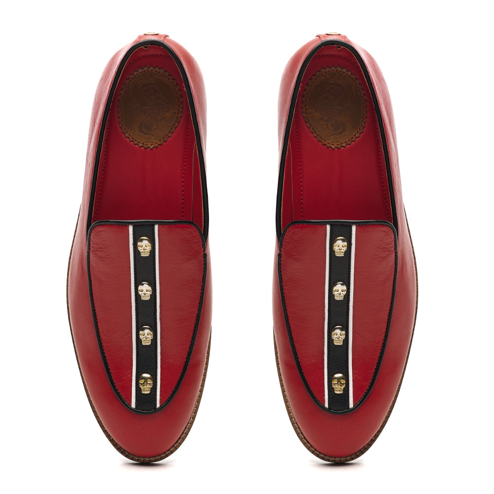 Banjaaran India Cranium Loafer for Men – Crimson (discontinued) - view 6
