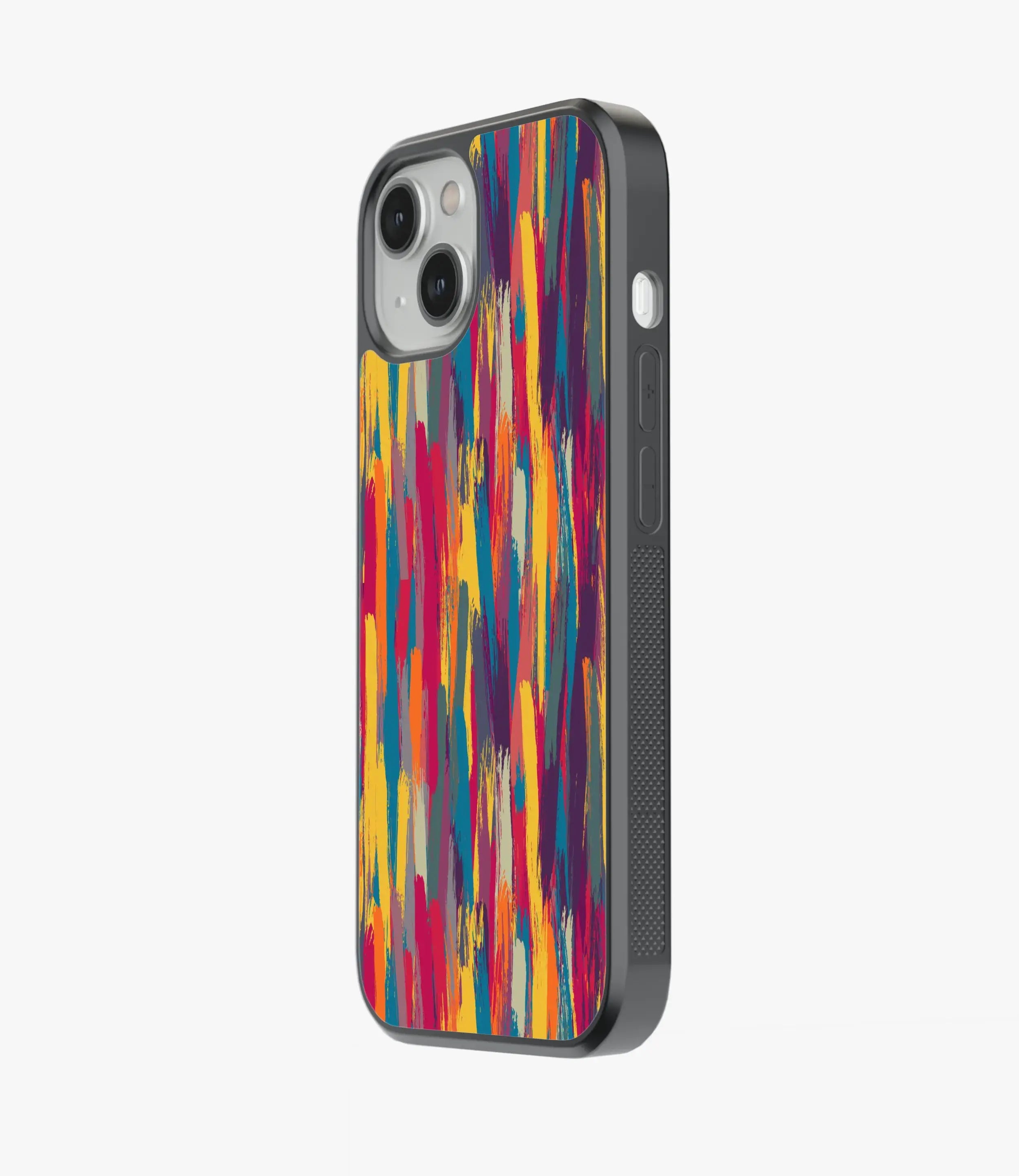 The Case Company Abstract Brush Strokes Pattern Glass Case - view 4