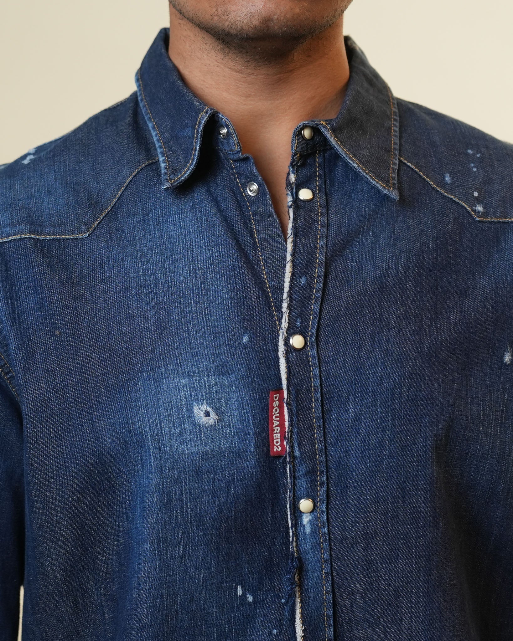 Dsquared2 Denim Shirt - view 6